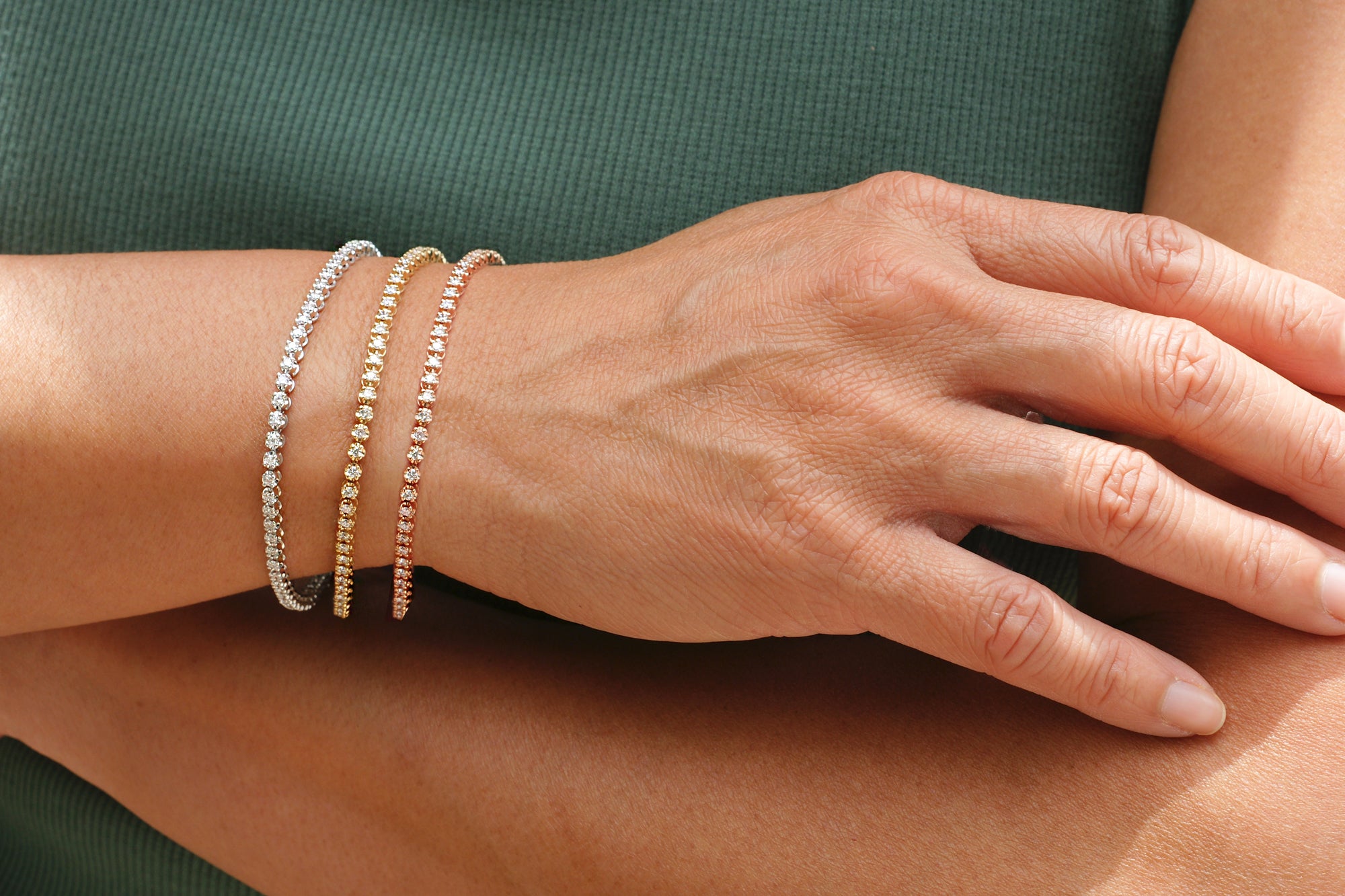 The Everyday Diamond Tennis Bracelet