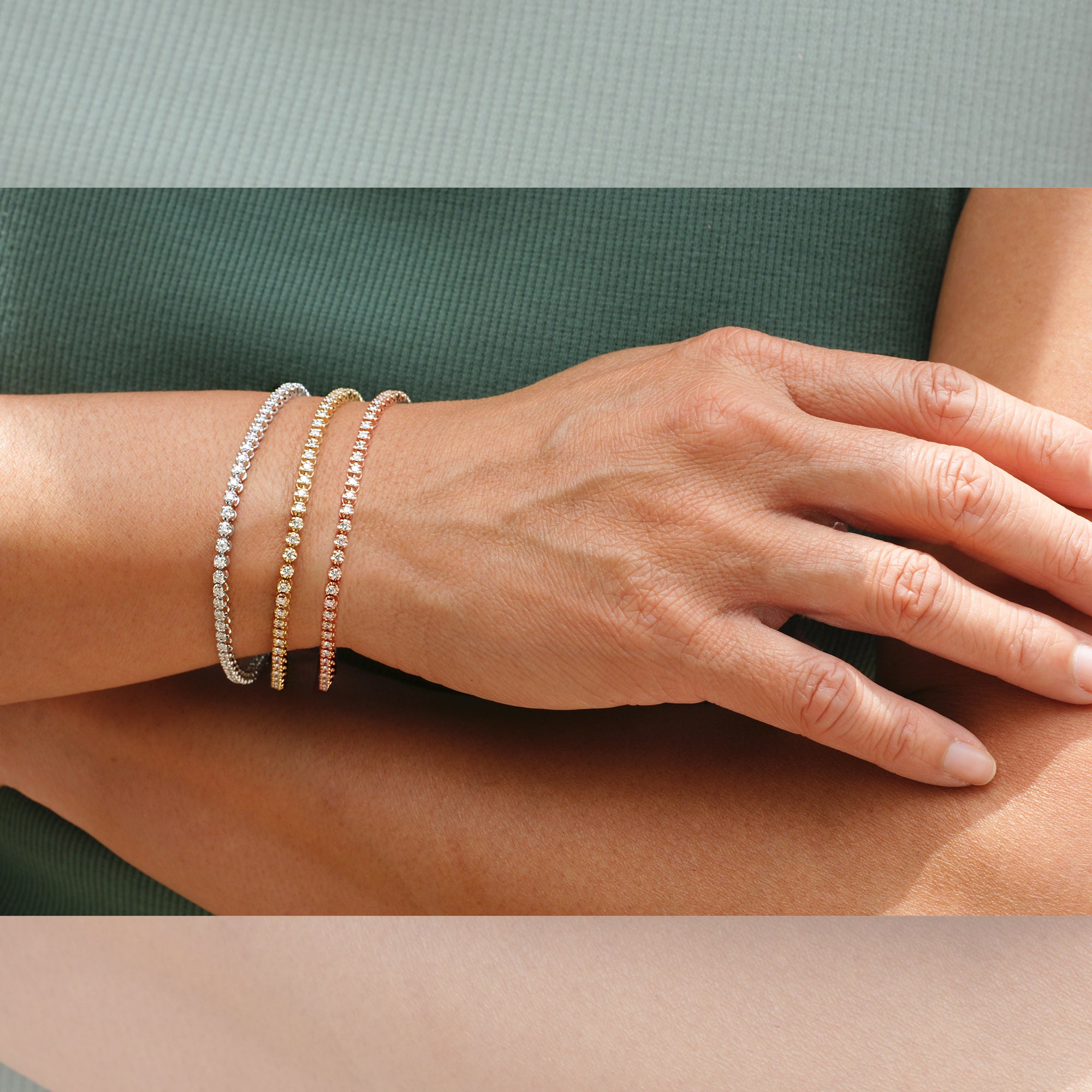 The Everyday Diamond Tennis Bracelet