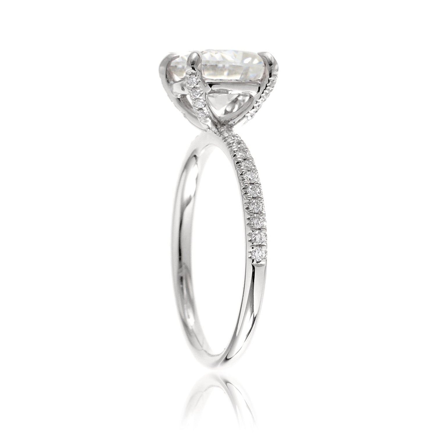 The Ava Radiant Moissanite