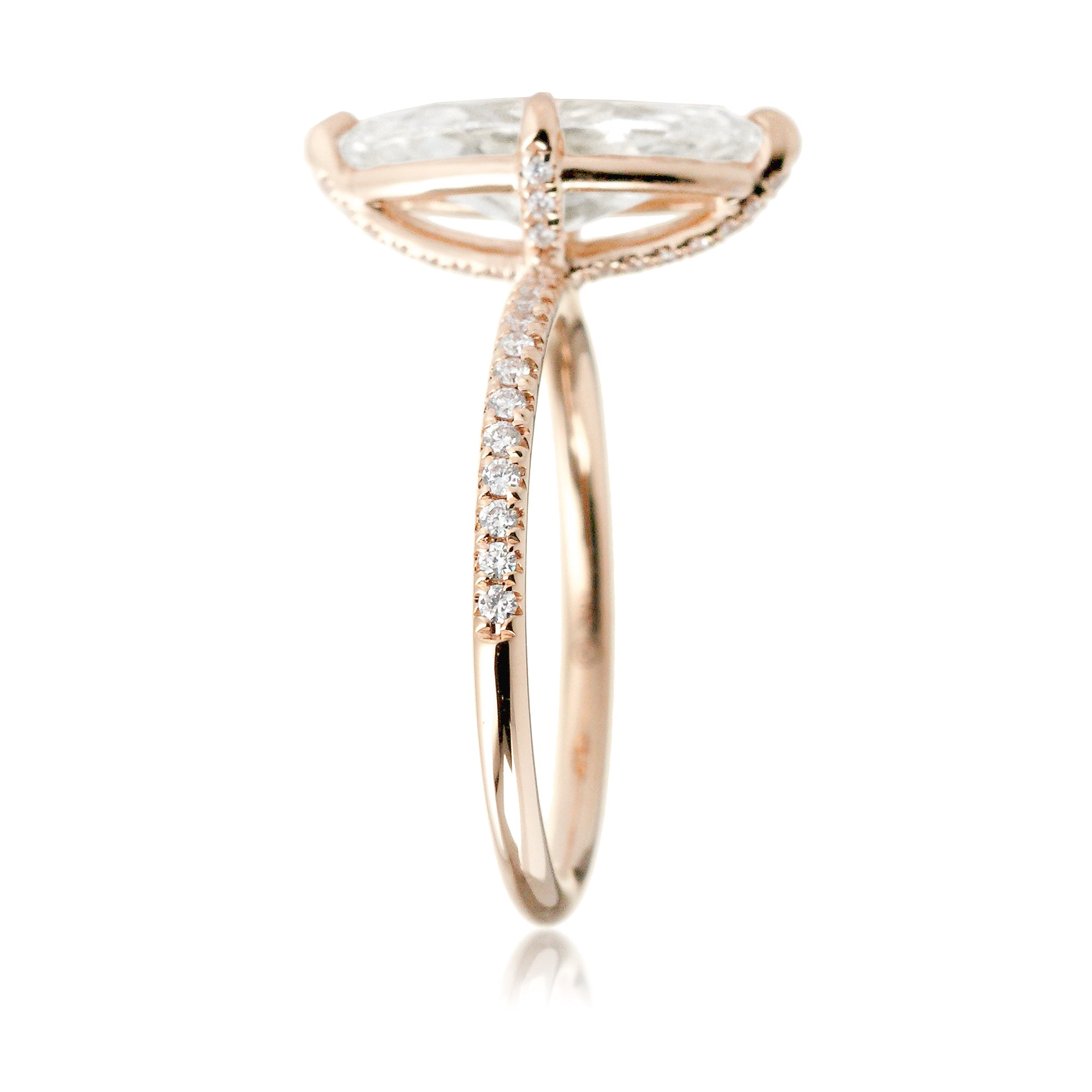 The Ava Marquise Diamond Ring ( Lab-Grown)