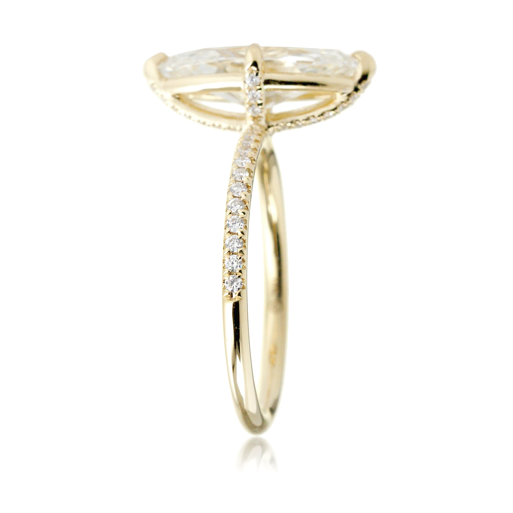 The Ava Marquise Diamond Ring ( Lab-Grown)