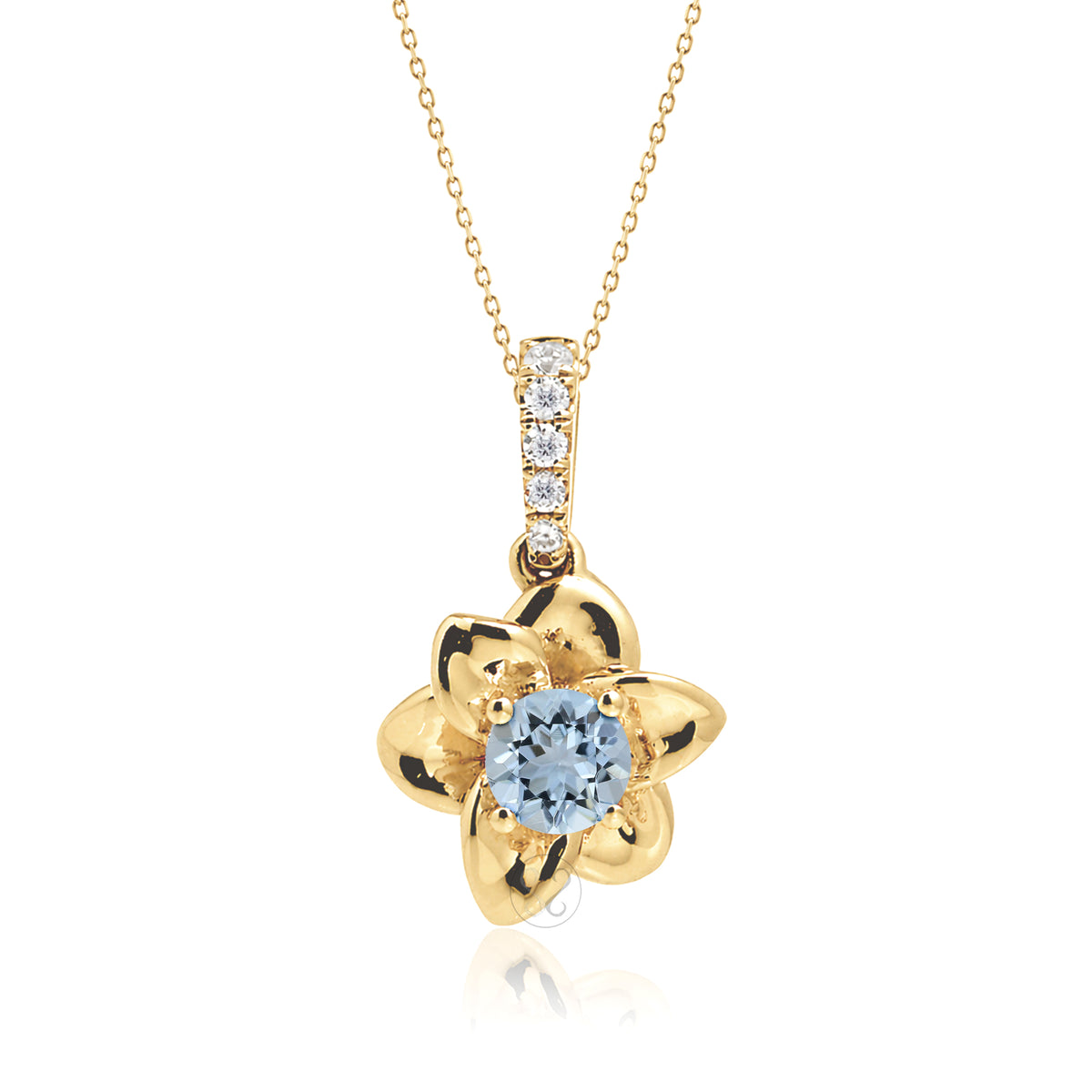 The Daffodil Diamond Pendant