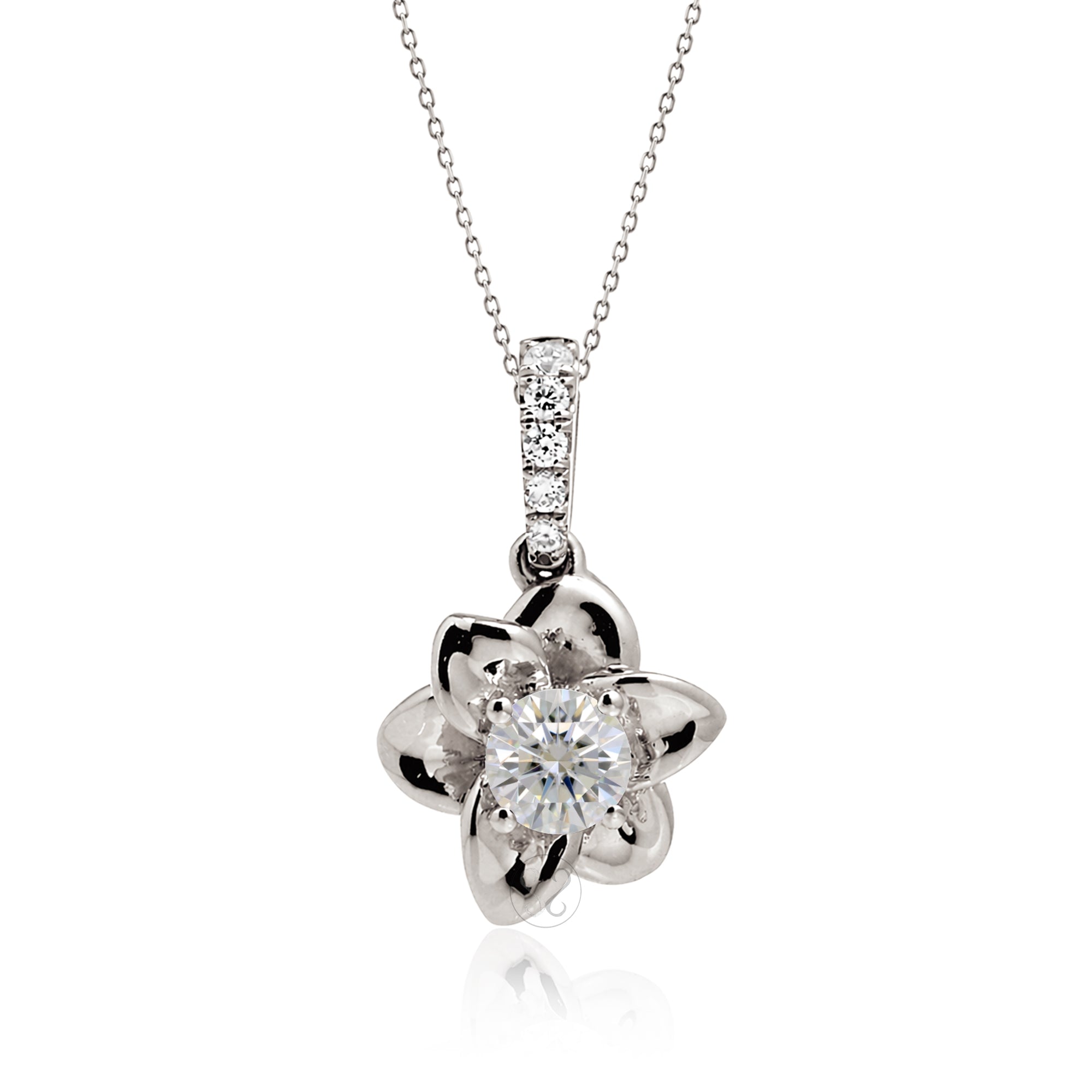 Shop Daffodil diamond pendant necklace