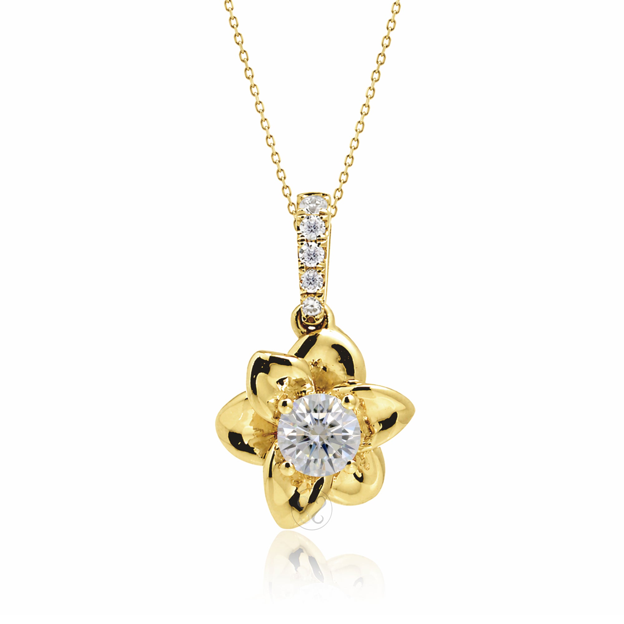 The Daffodil Diamond Pendant