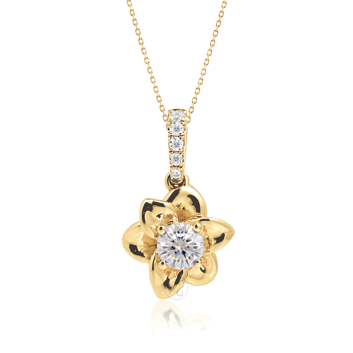The Daffodil Diamond Pendant