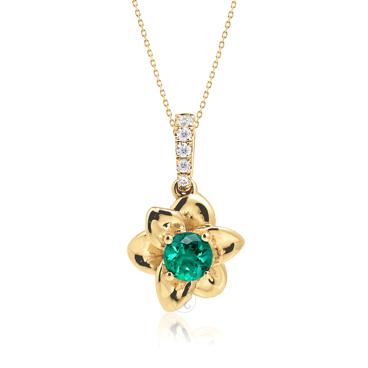 The Daffodil Diamond Pendant