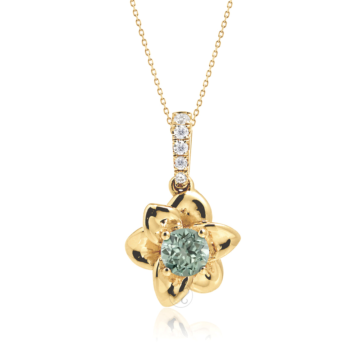 The Daffodil Diamond Pendant
