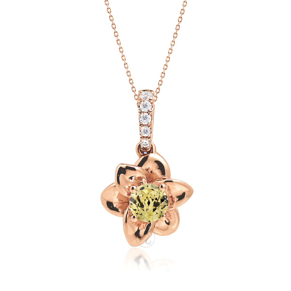 The Daffodil Diamond Pendant