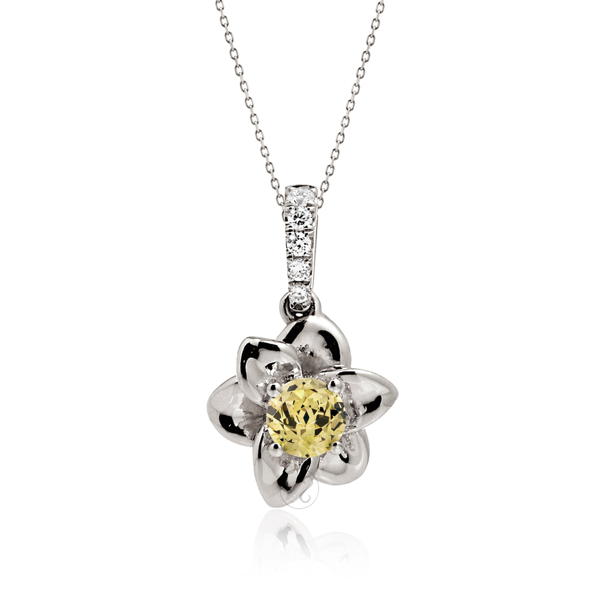 The Daffodil Diamond Pendant