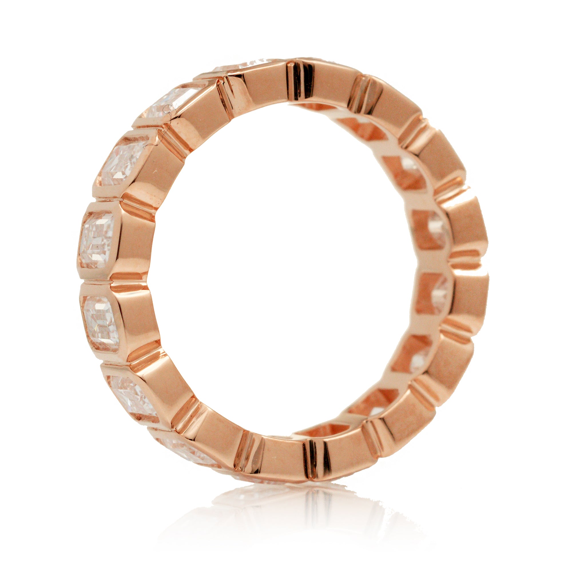 The Bella Emerald Cut Diamond Eternity (Lab-Grown)