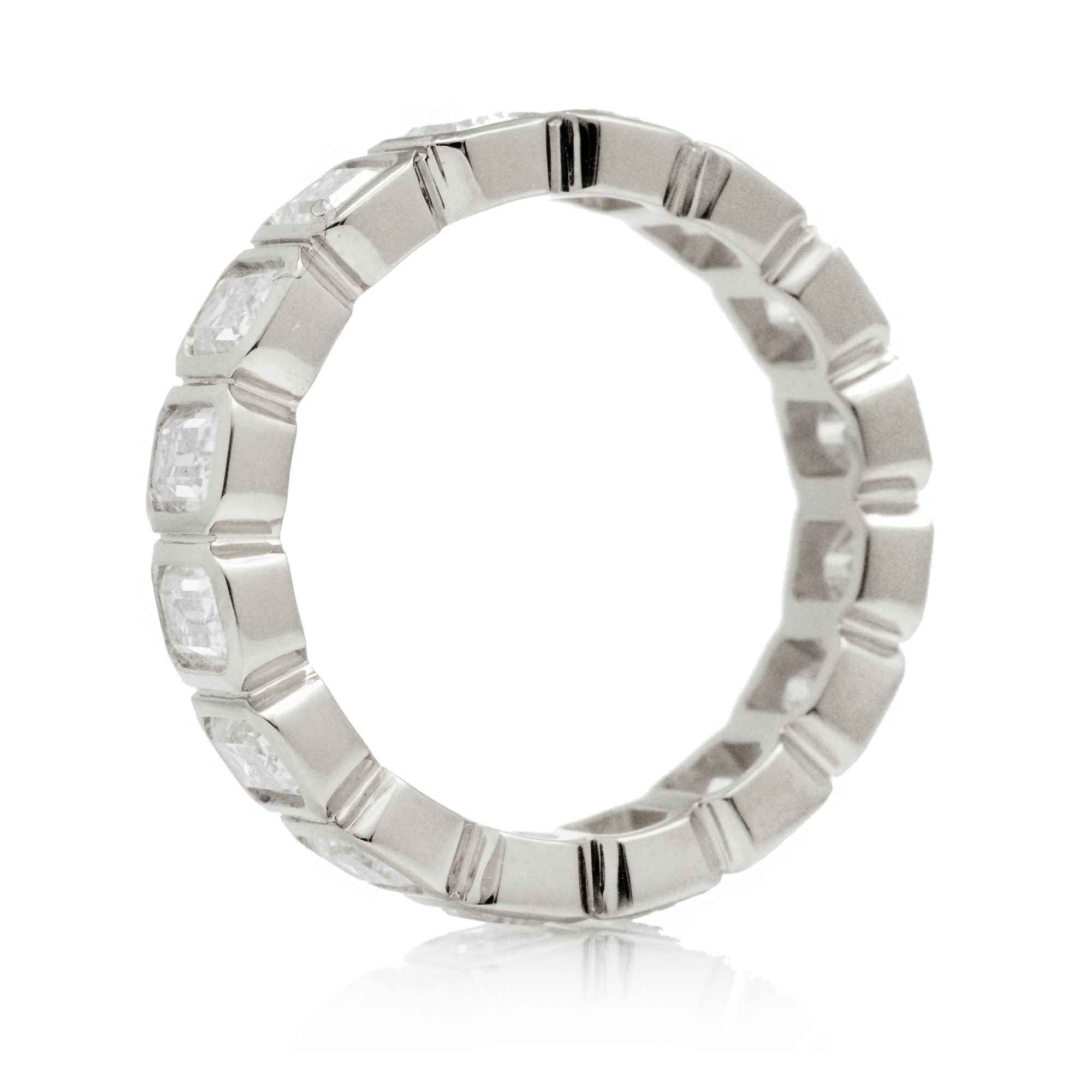 The Bella Emerald Cut Diamond Eternity (Lab-Grown)