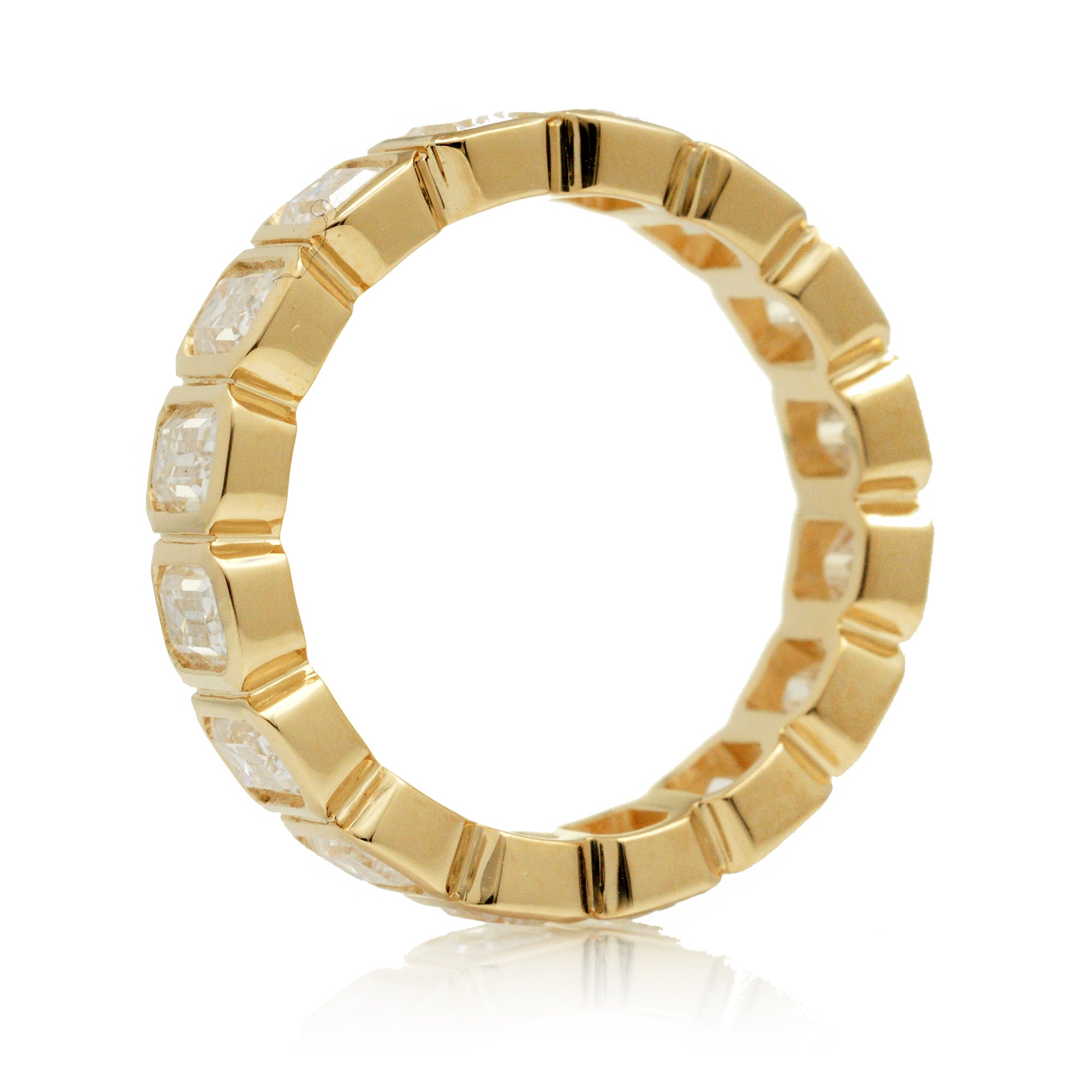The Bella Emerald Cut Diamond Eternity (Lab-Grown)