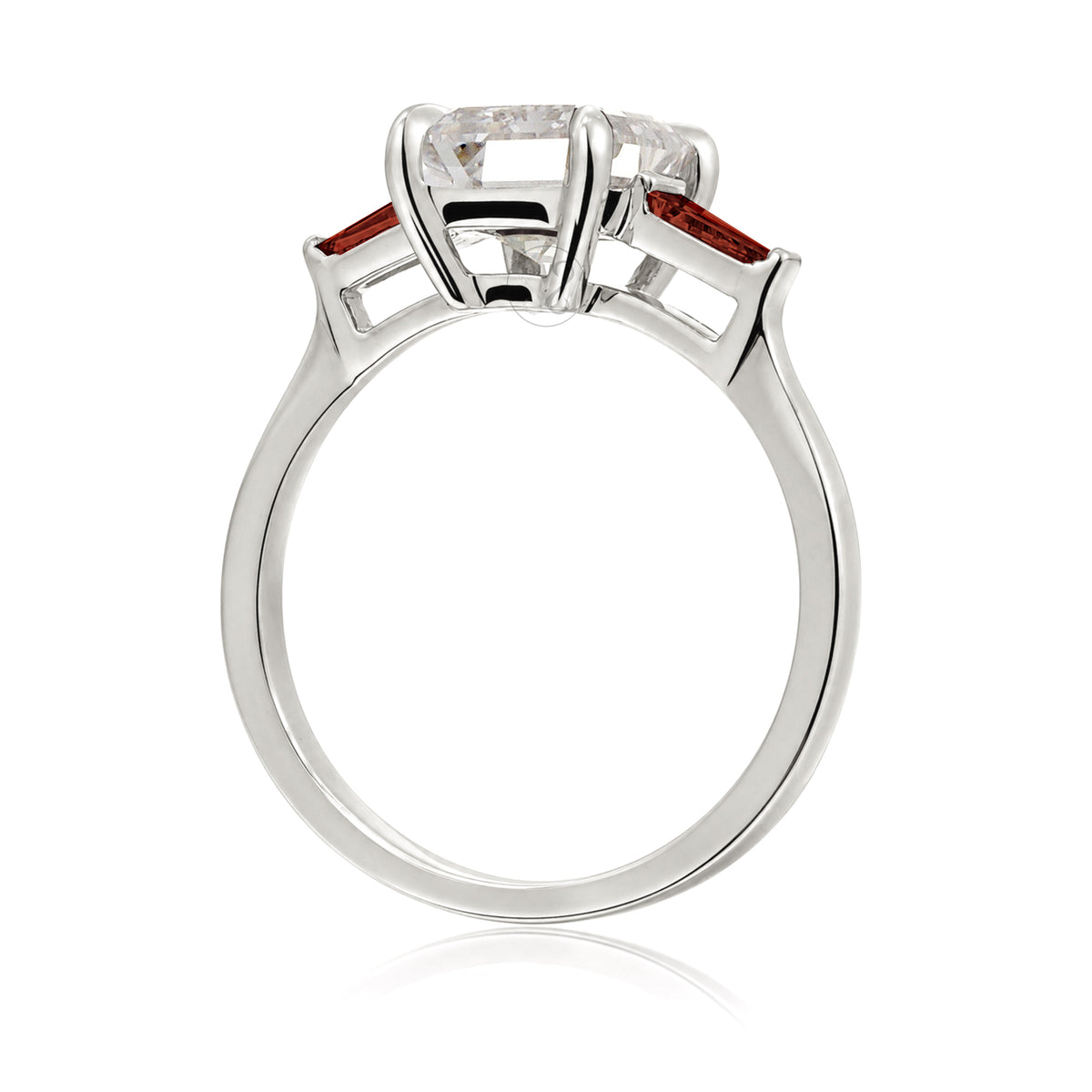 The Alice Emerald Cut Diamond Ring (Lab Grown)