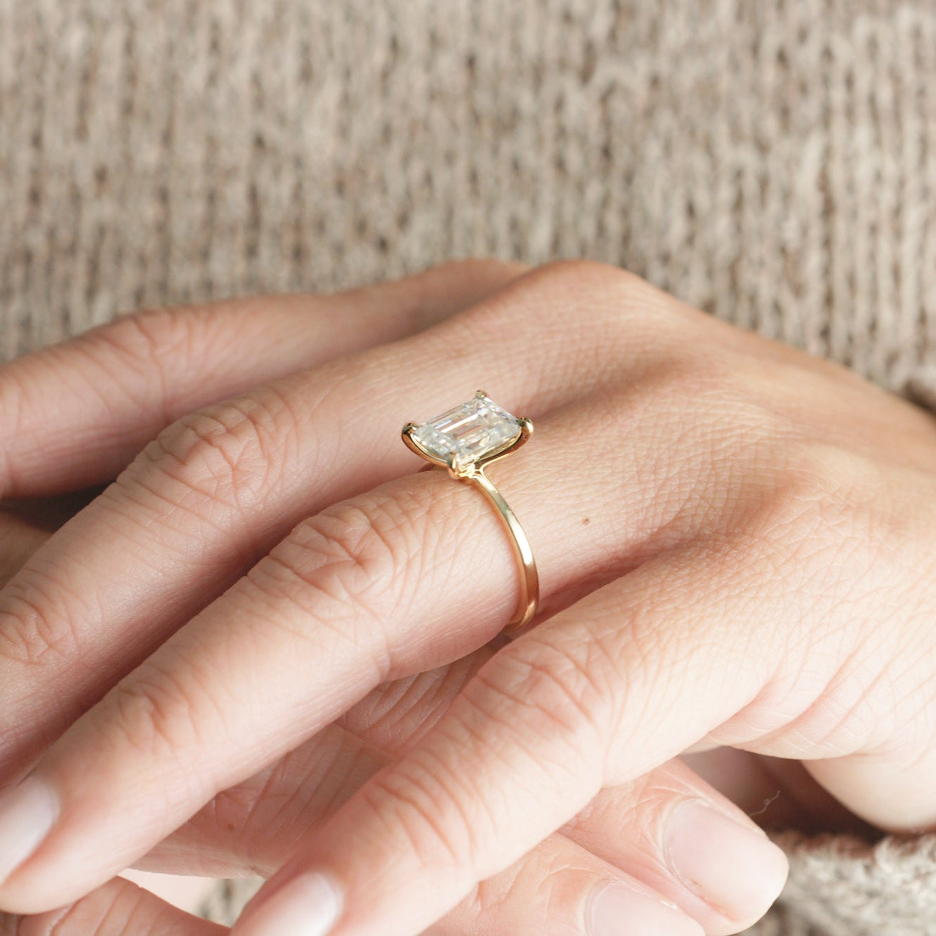 The Adeline Radiant Cut Diamond (Lab Grown)