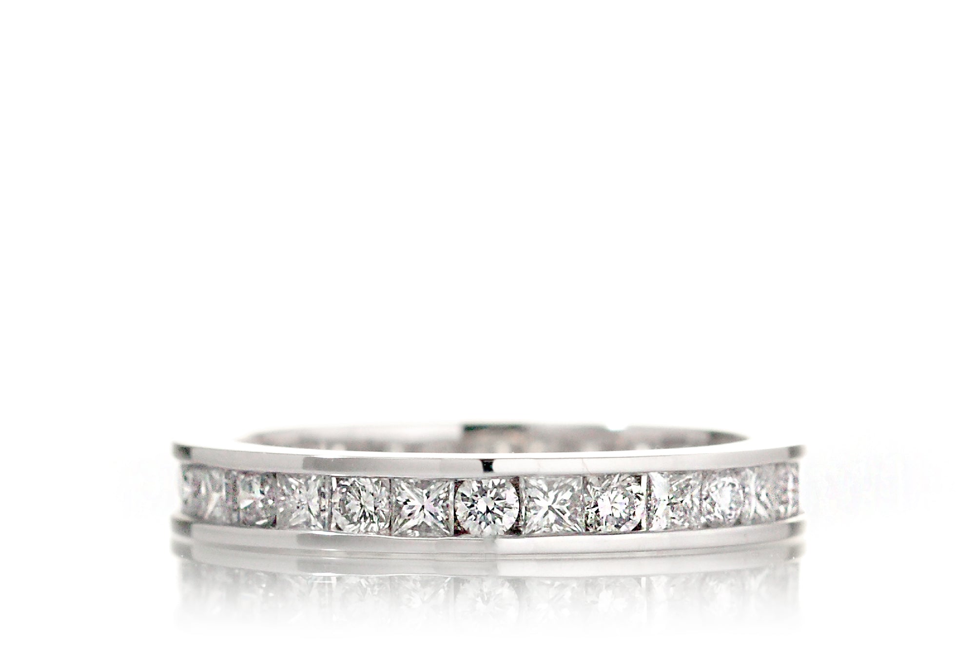 The Tina Channel Set Diamond Eternity Band