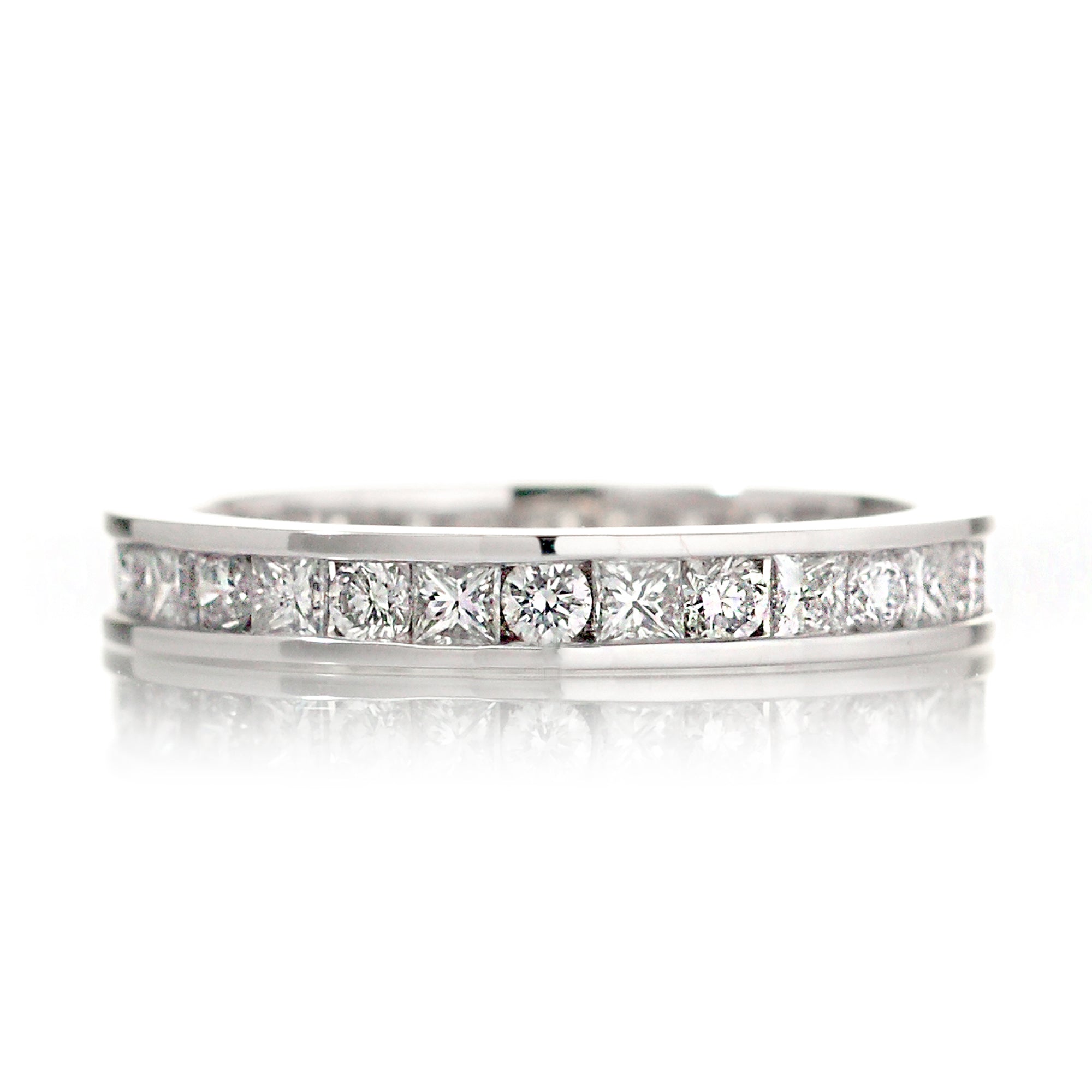 The Tina Channel Set Diamond Eternity Band
