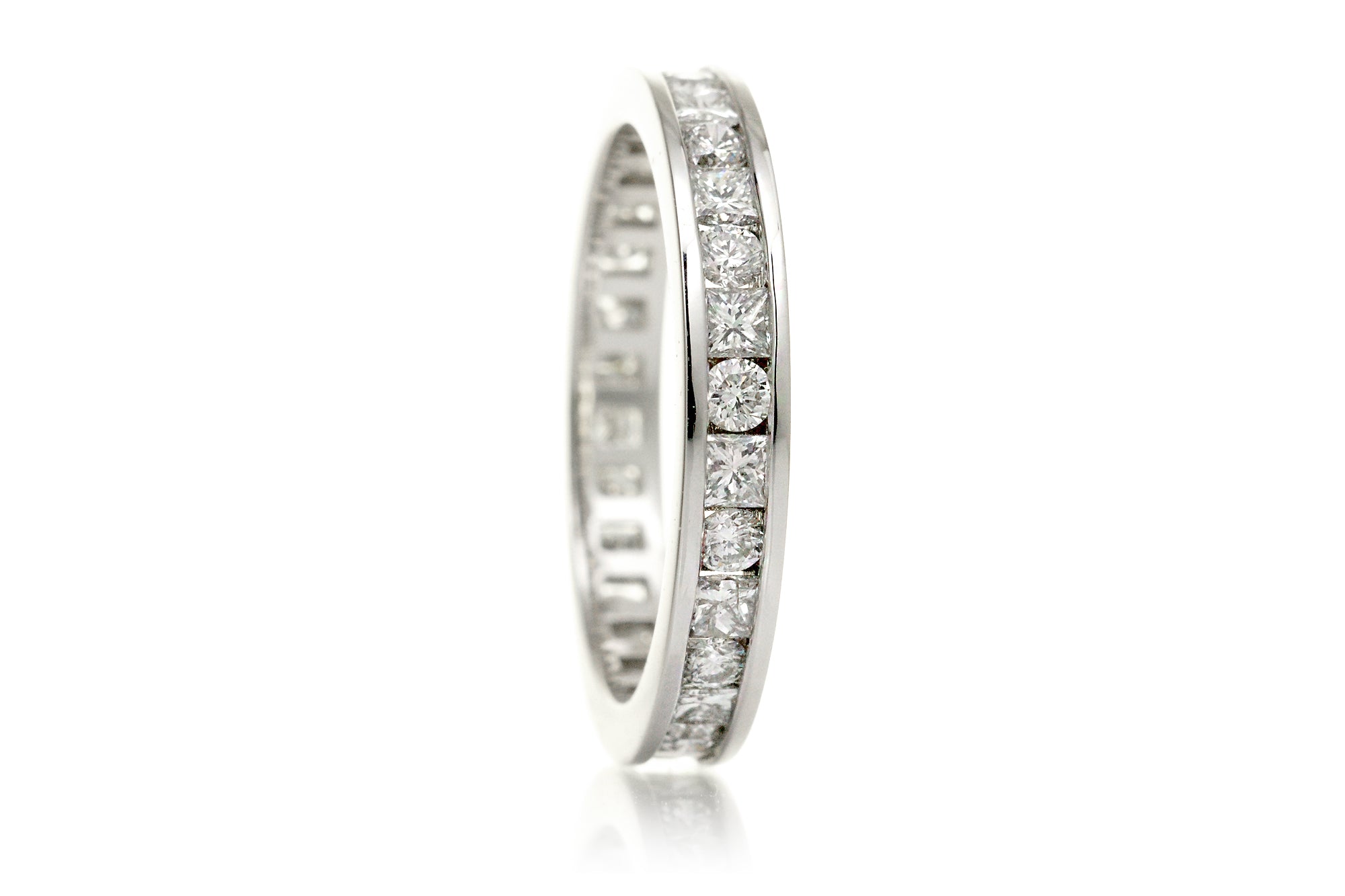 The Tina Channel Set Diamond Eternity Band