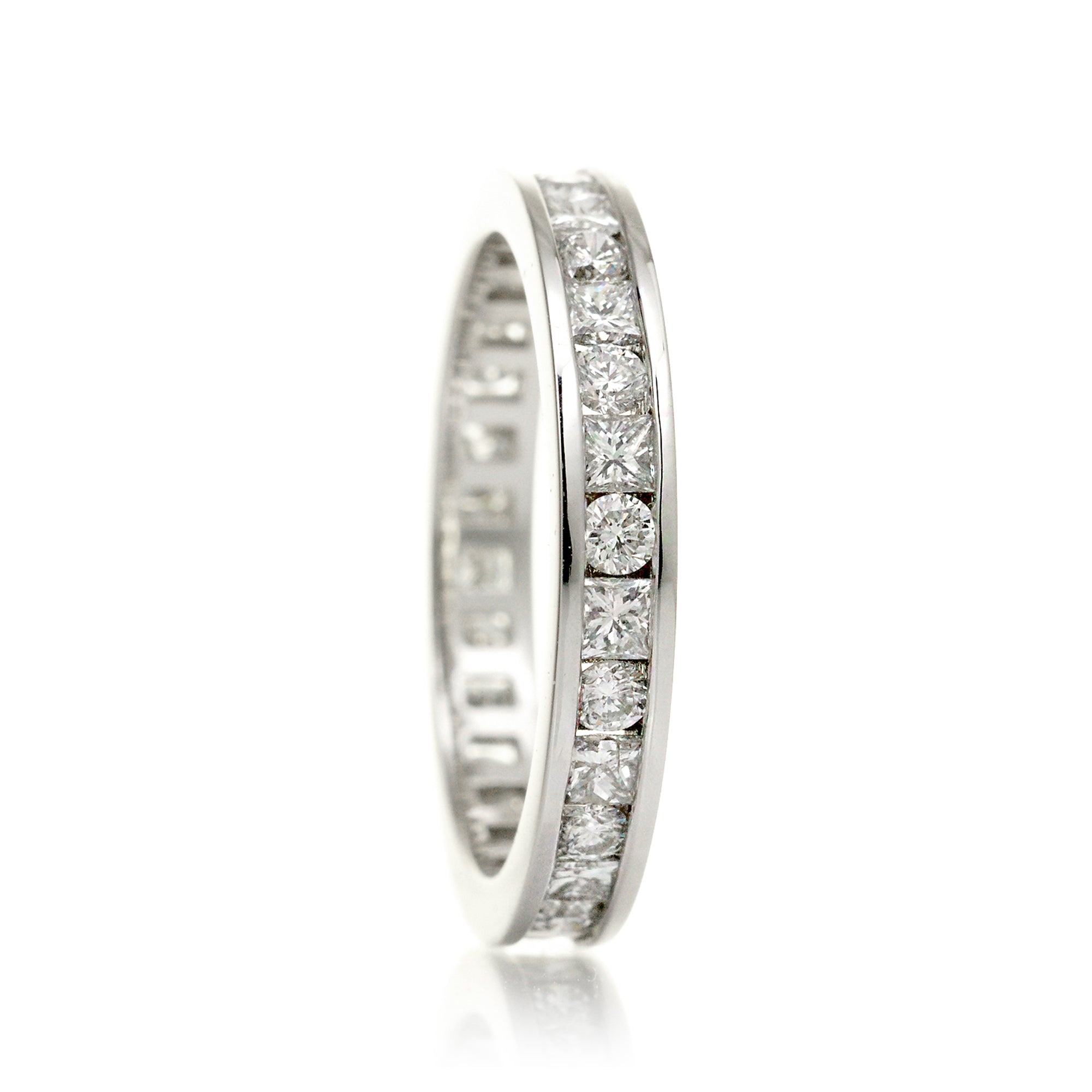 The Tina Channel Set Diamond Eternity Band