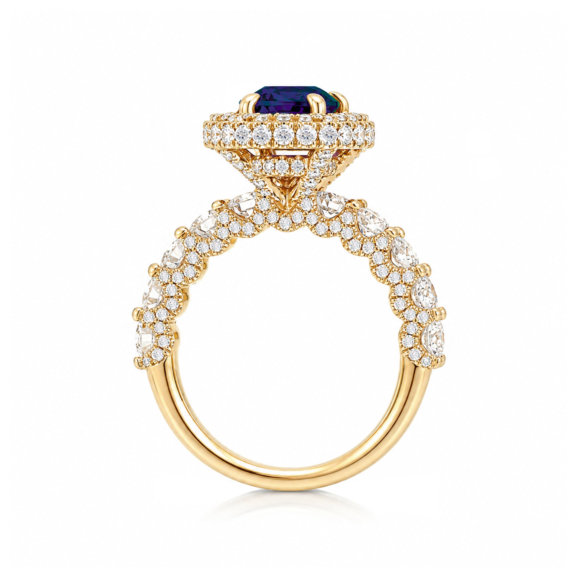 The Florence Oval Sapphire Ring