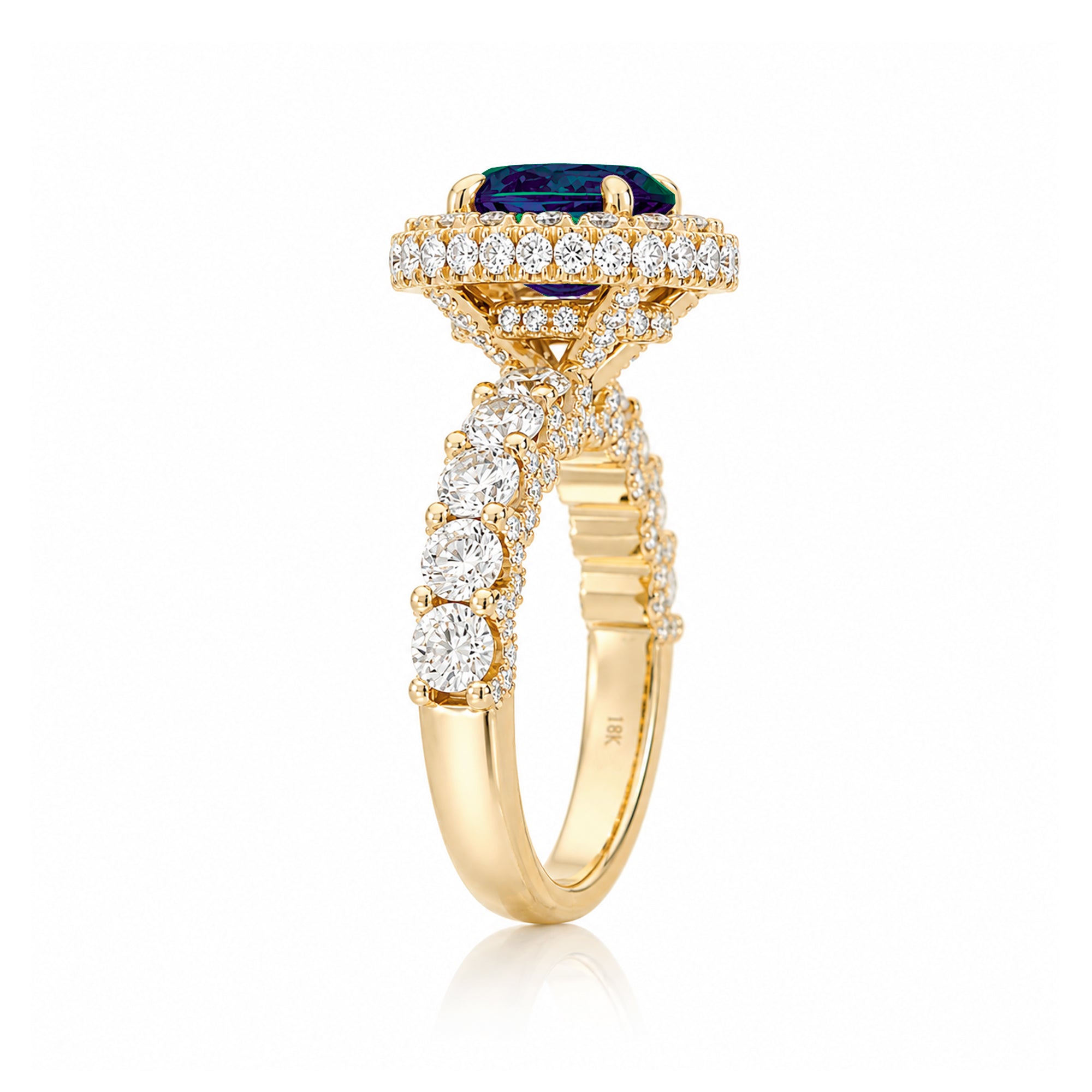 The Florence Oval Sapphire Ring
