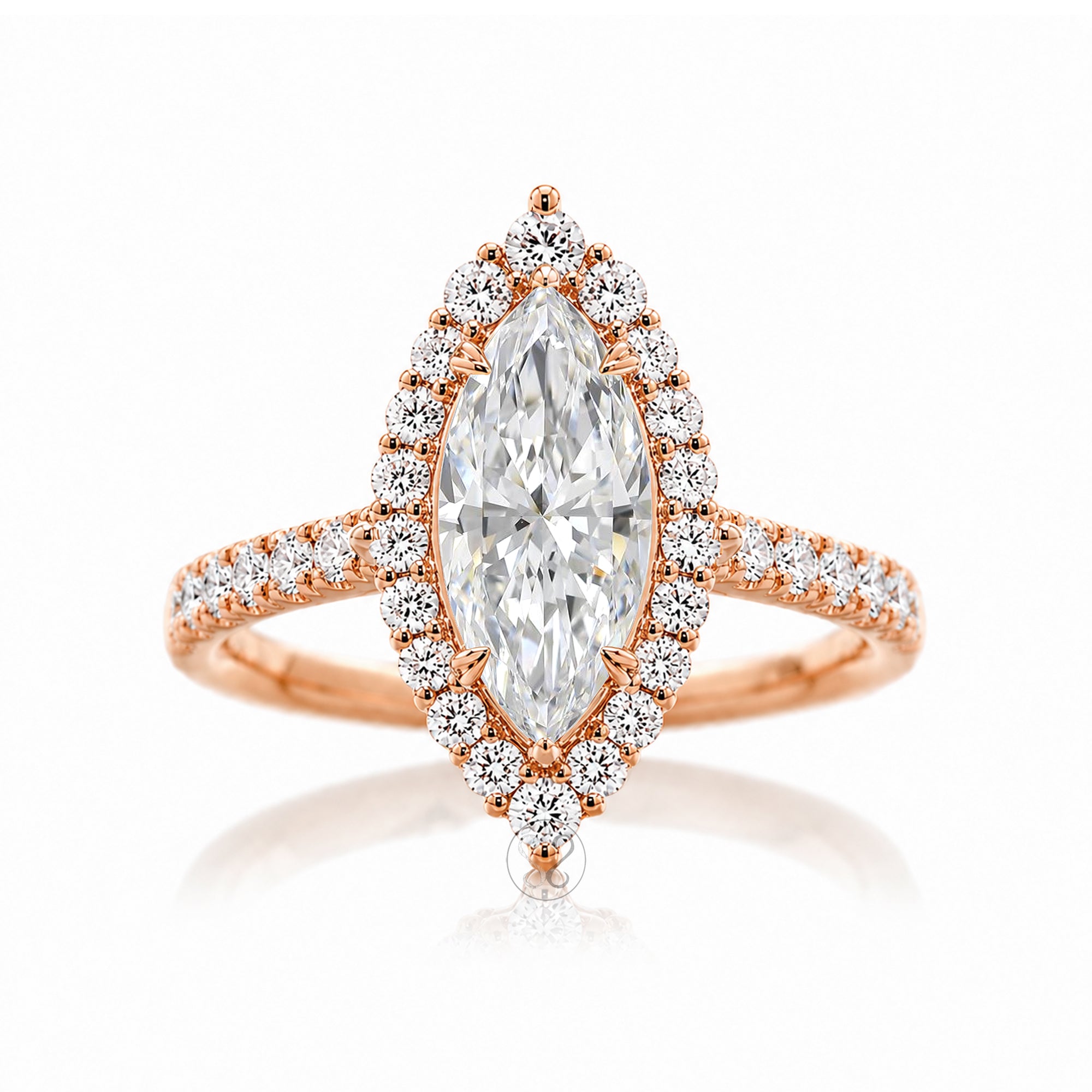 The Haley Marquise Diamond Ring