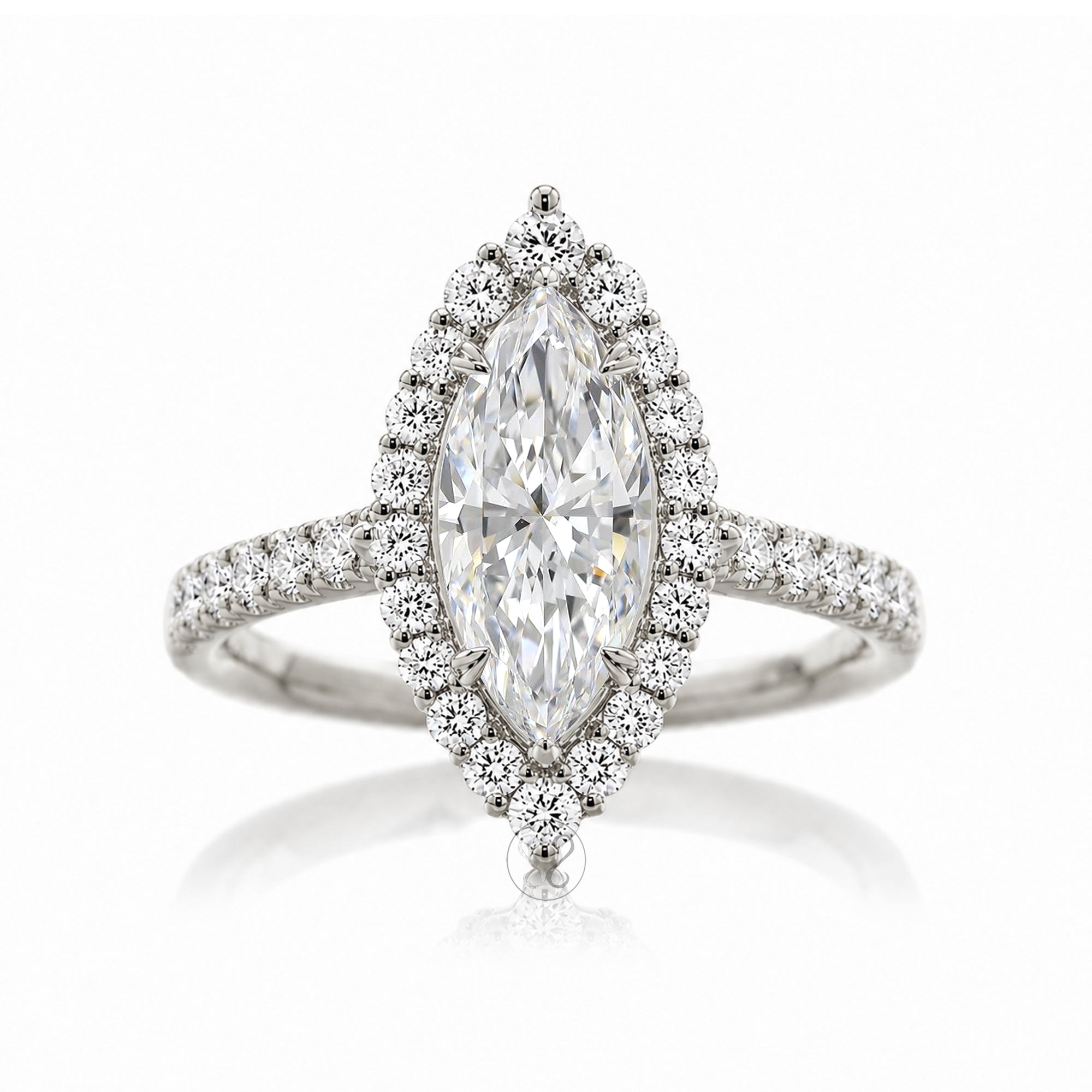 The Haley Marquise Diamond Ring