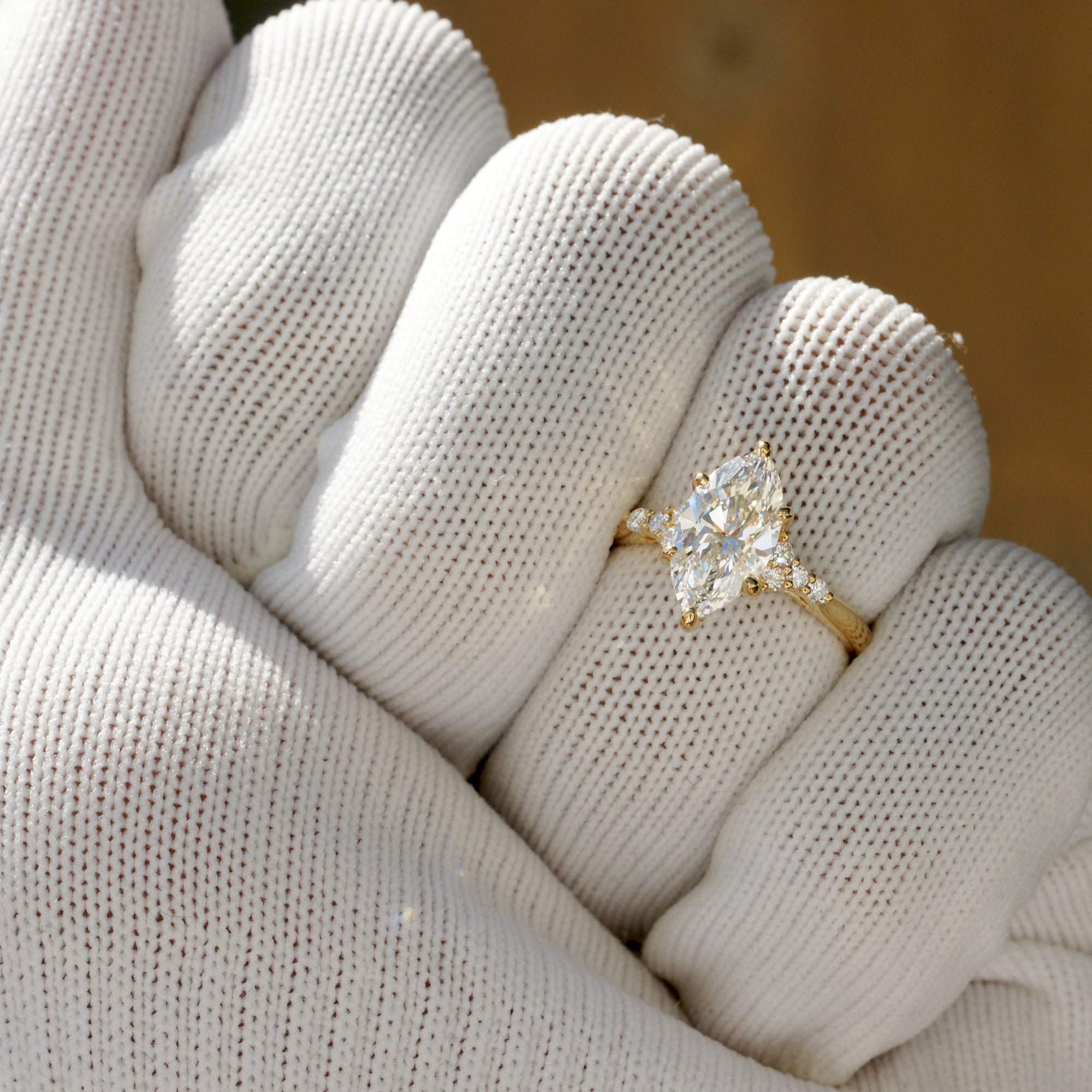 The Chloe Lab-Grown Marquise Cut Diamond Ring (2.16ct. tw.)