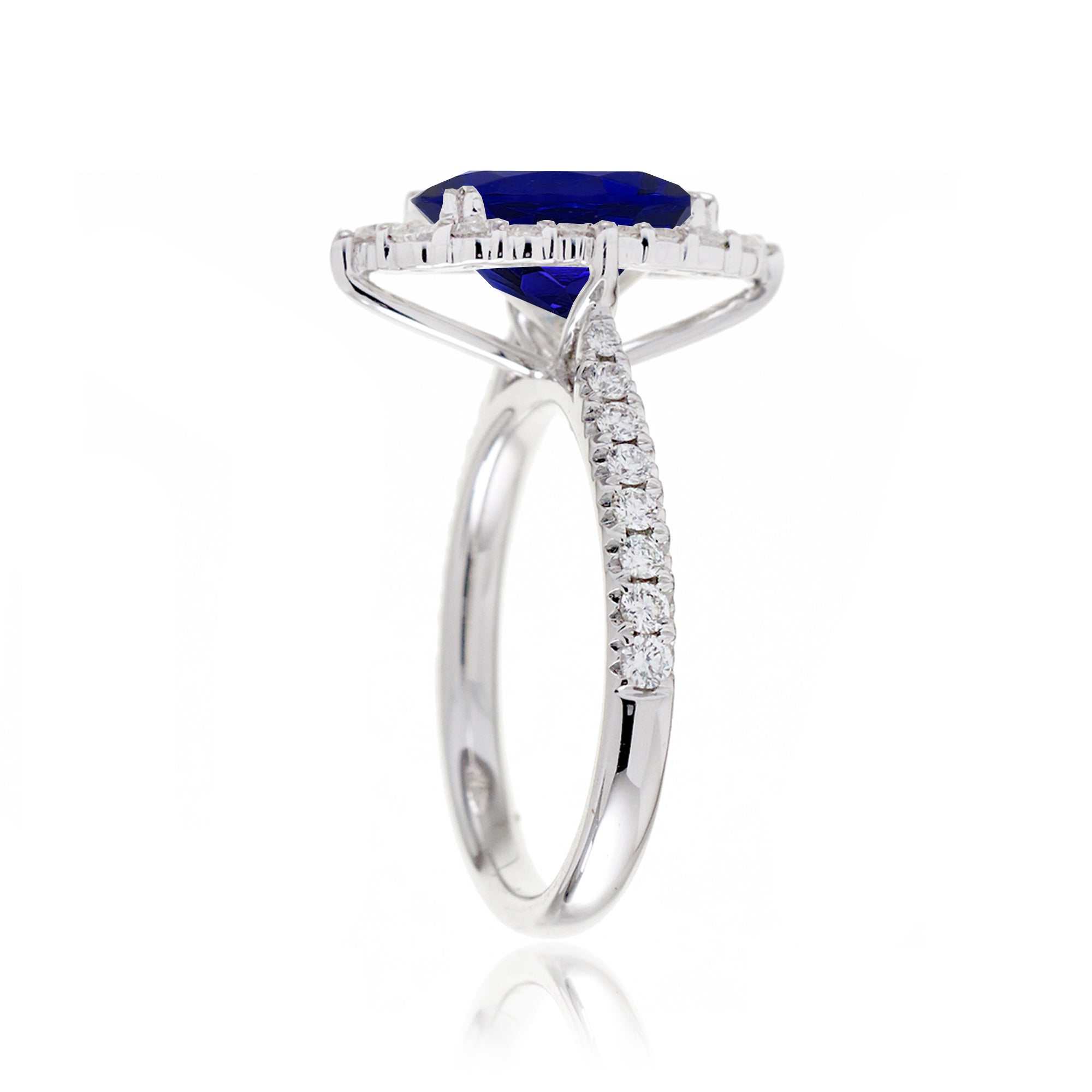 The Haley Oval Cut Sapphire Ring