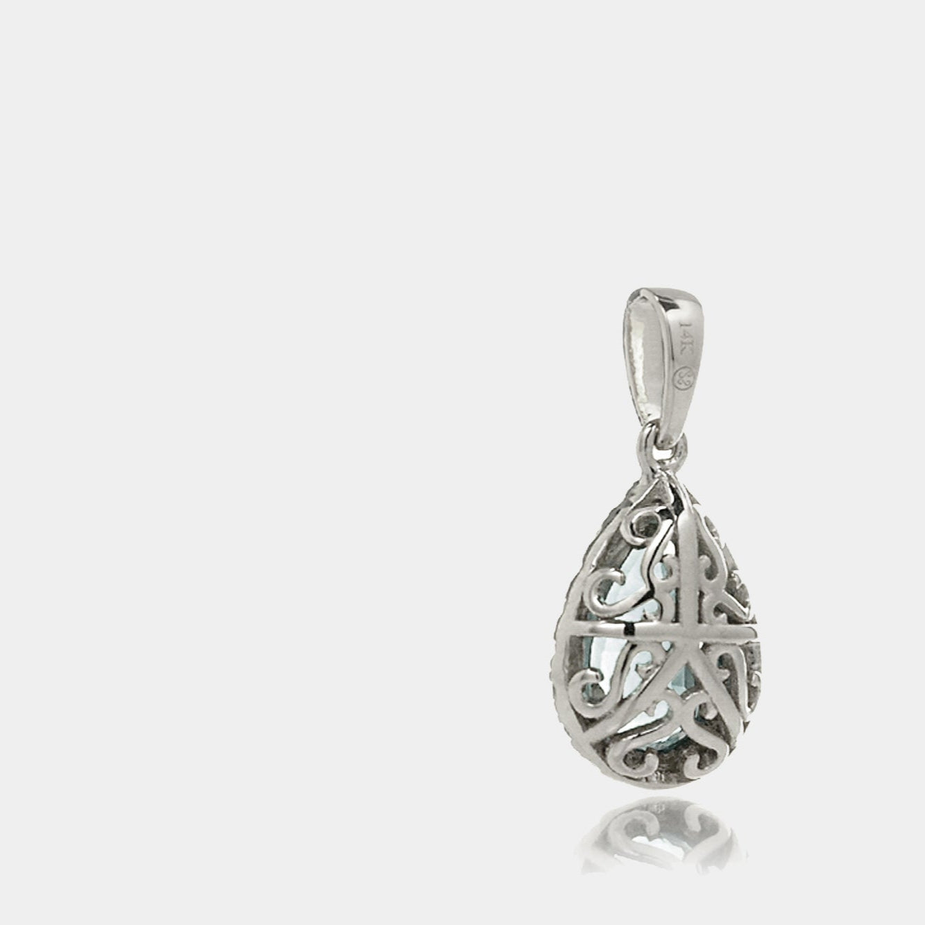 The Signature Pear Emerald Pendant (Lab-Grown)