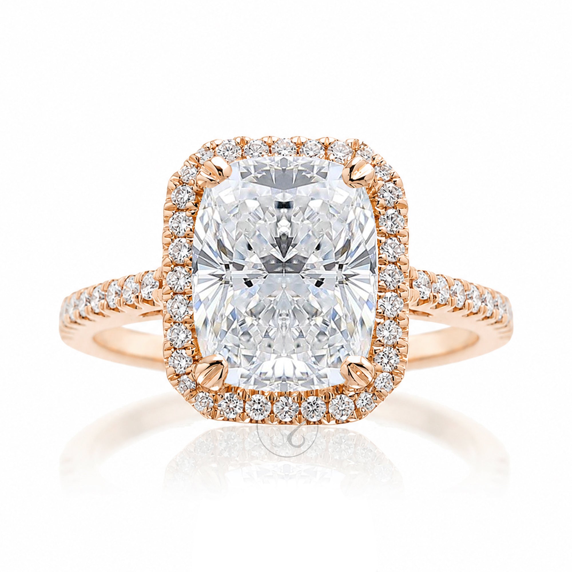 The Signature Cushion Cut Diamond Ring