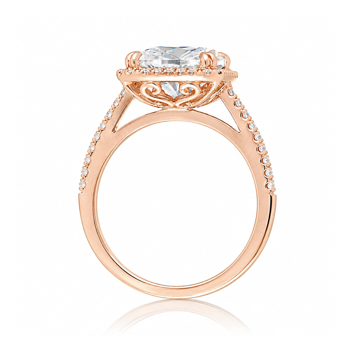 The Signature Cushion Cut Diamond Ring