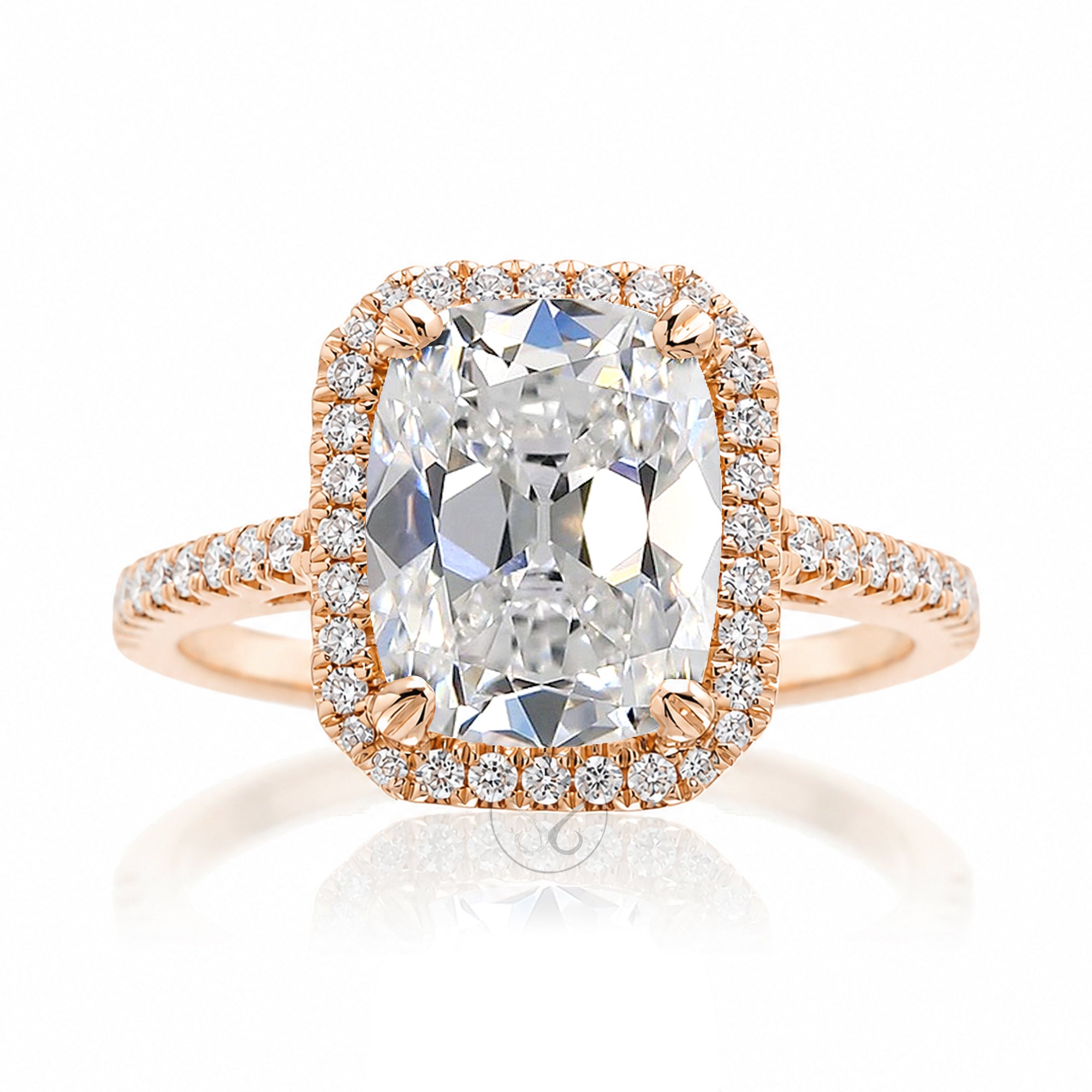 The Signature Cushion Cut Diamond Ring