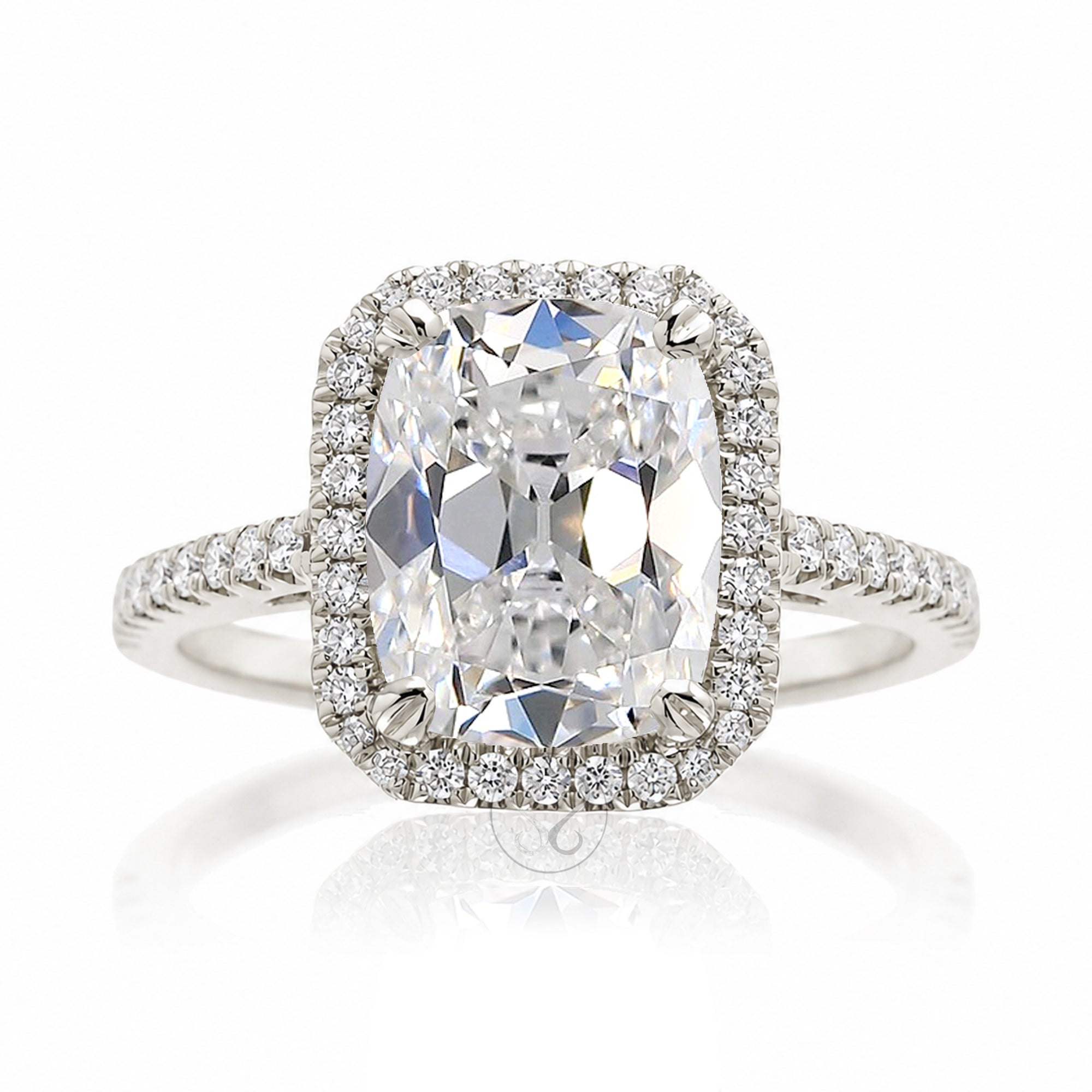 The Signature Cushion Cut Diamond Ring