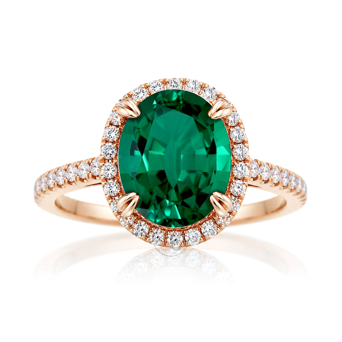 The Signature Oval Emerald Ring