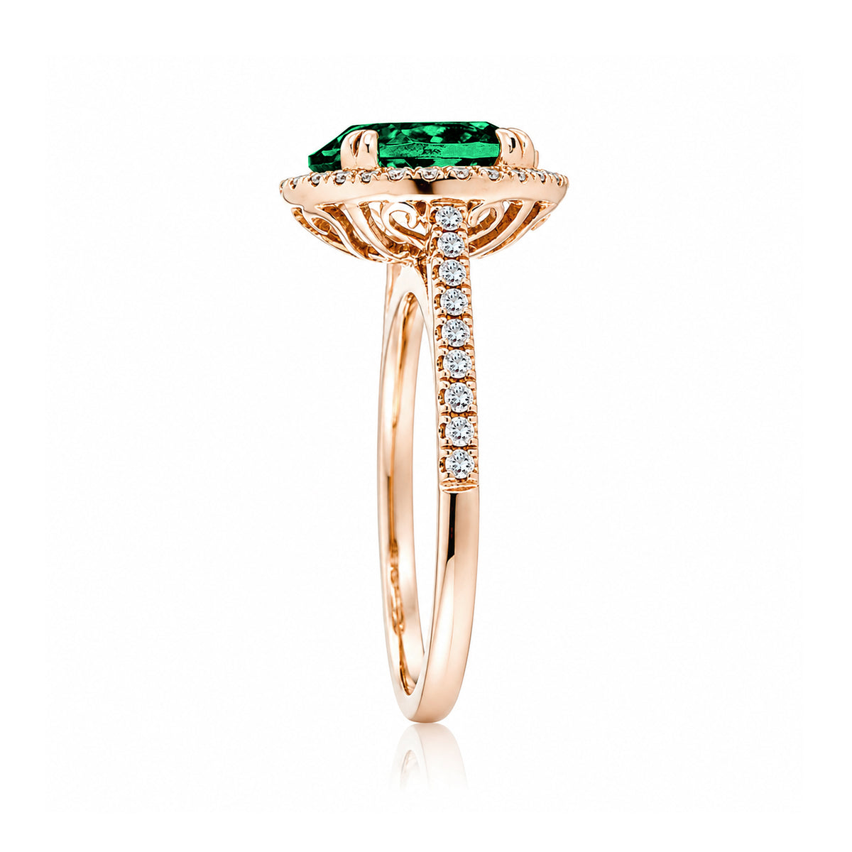 The Signature Oval Emerald Ring