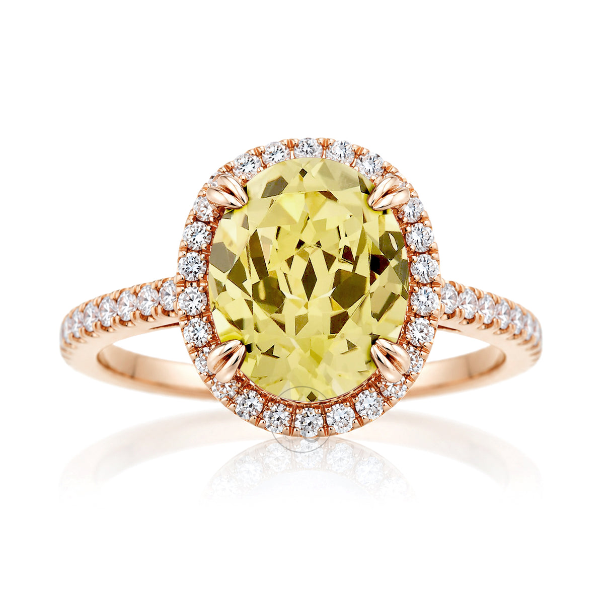 The Signature Oval Yellow Sapphire Ring