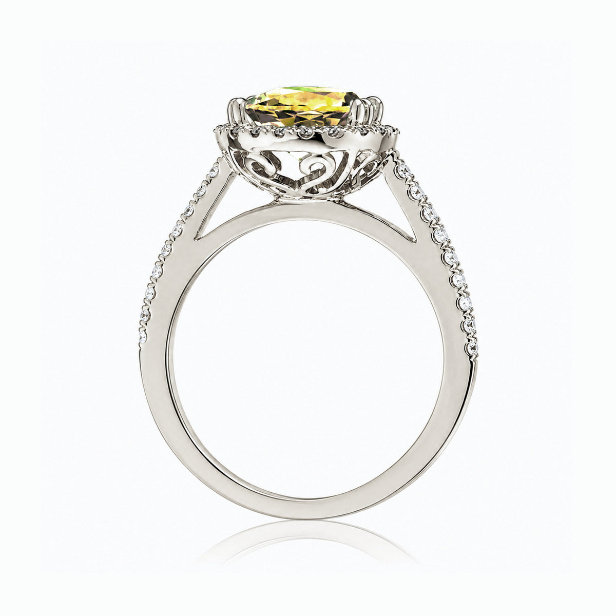 The Signature Oval Yellow Sapphire Ring