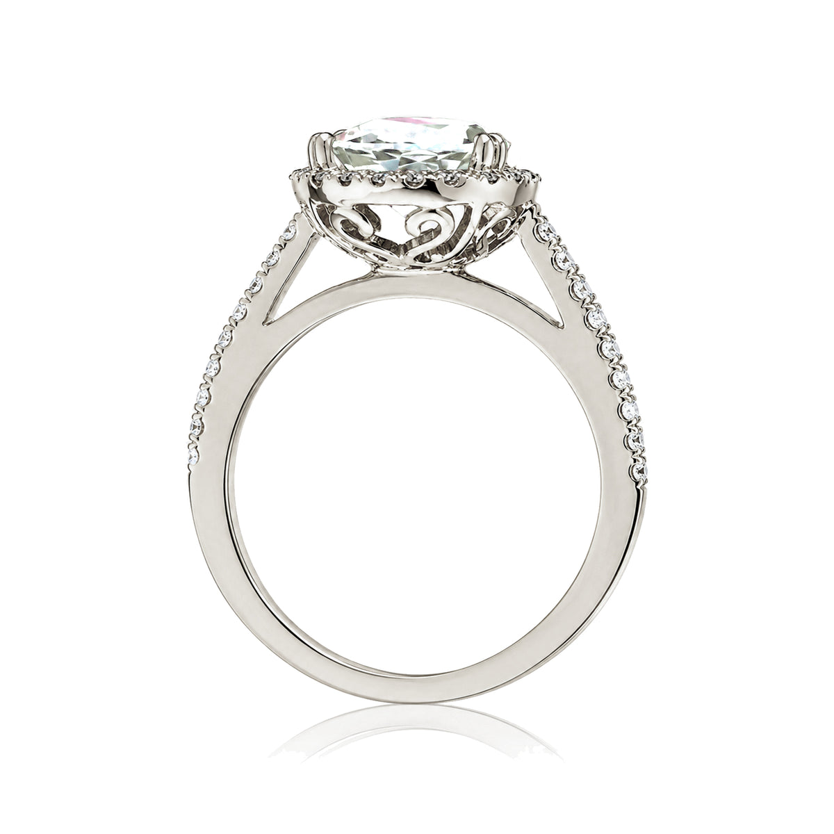 The Signature Pear Prasiolite Ring