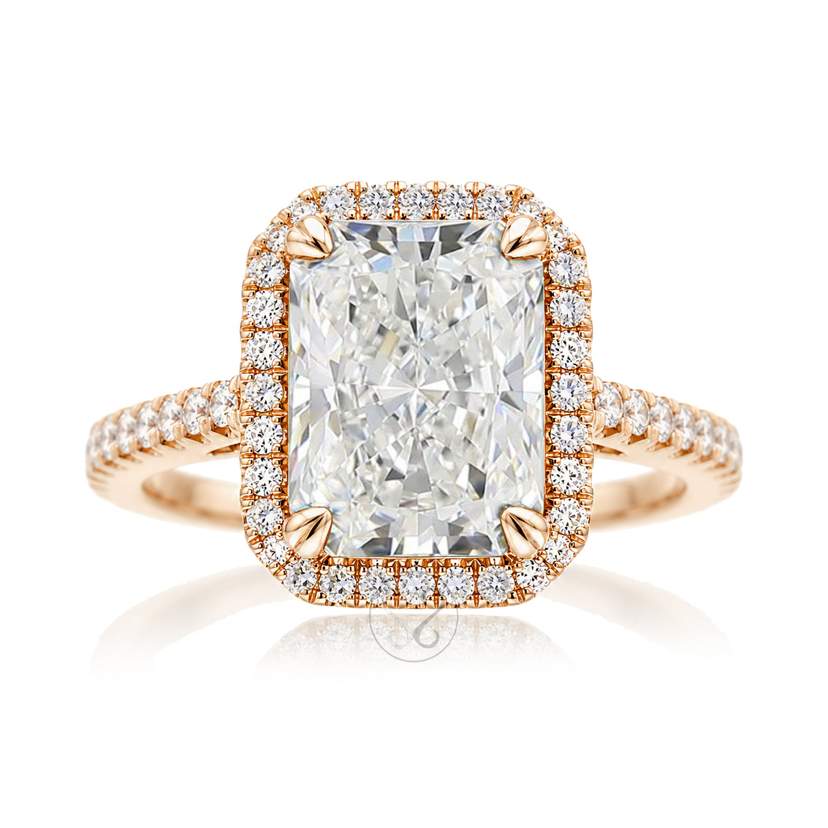 The Signature Radiant Cut Diamond Ring