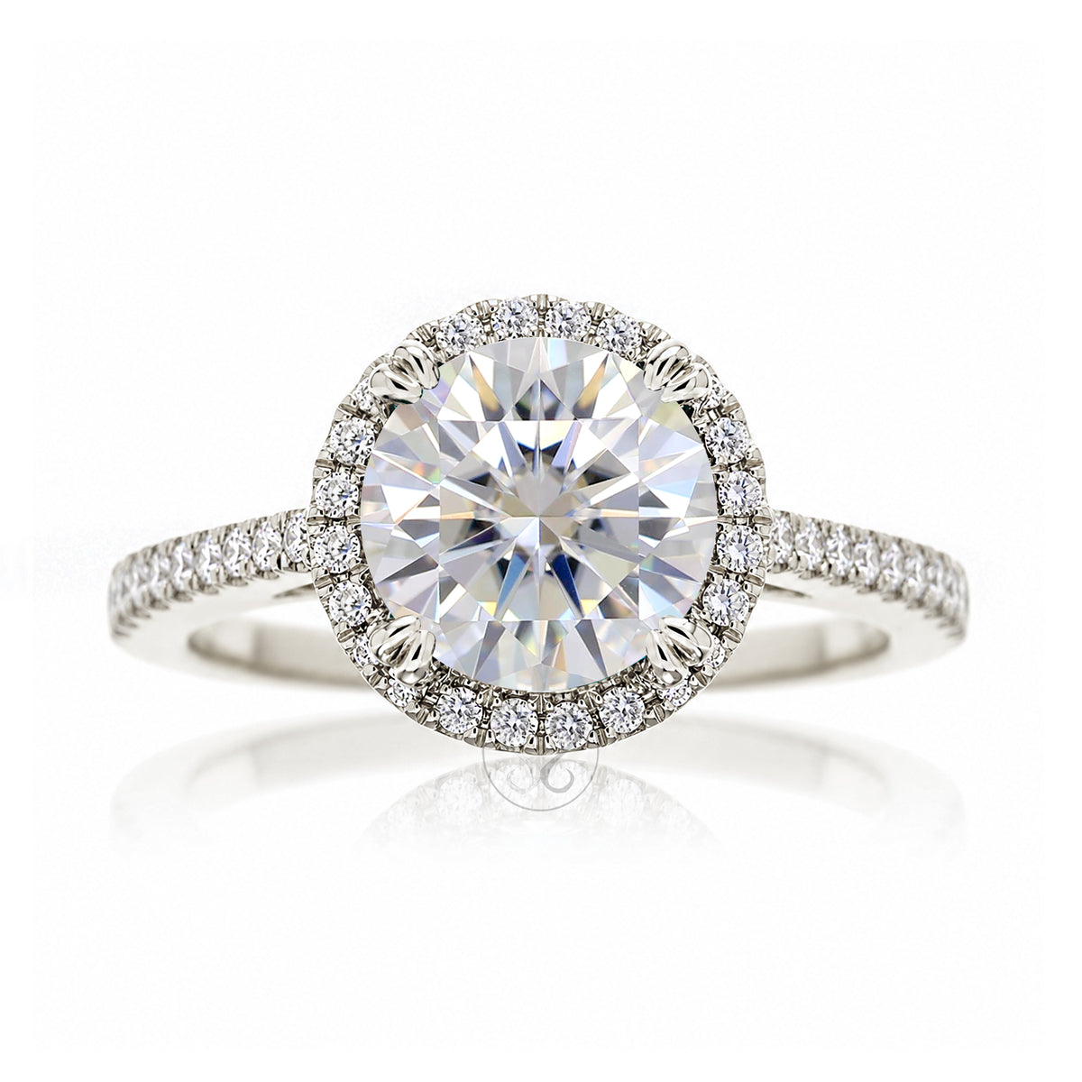 The Signature Round Diamond Ring