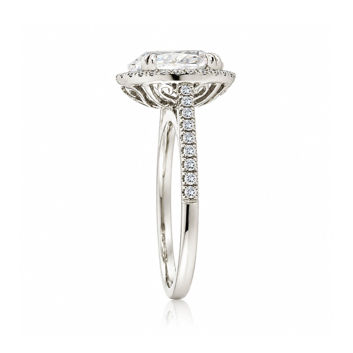 The Signature Round Diamond Ring