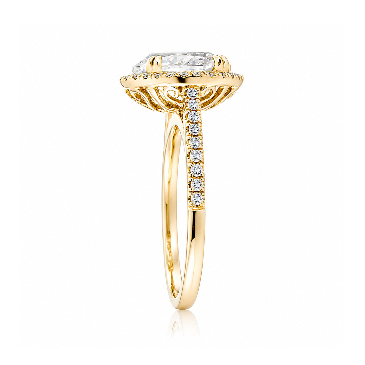 The Signature Round Diamond Ring