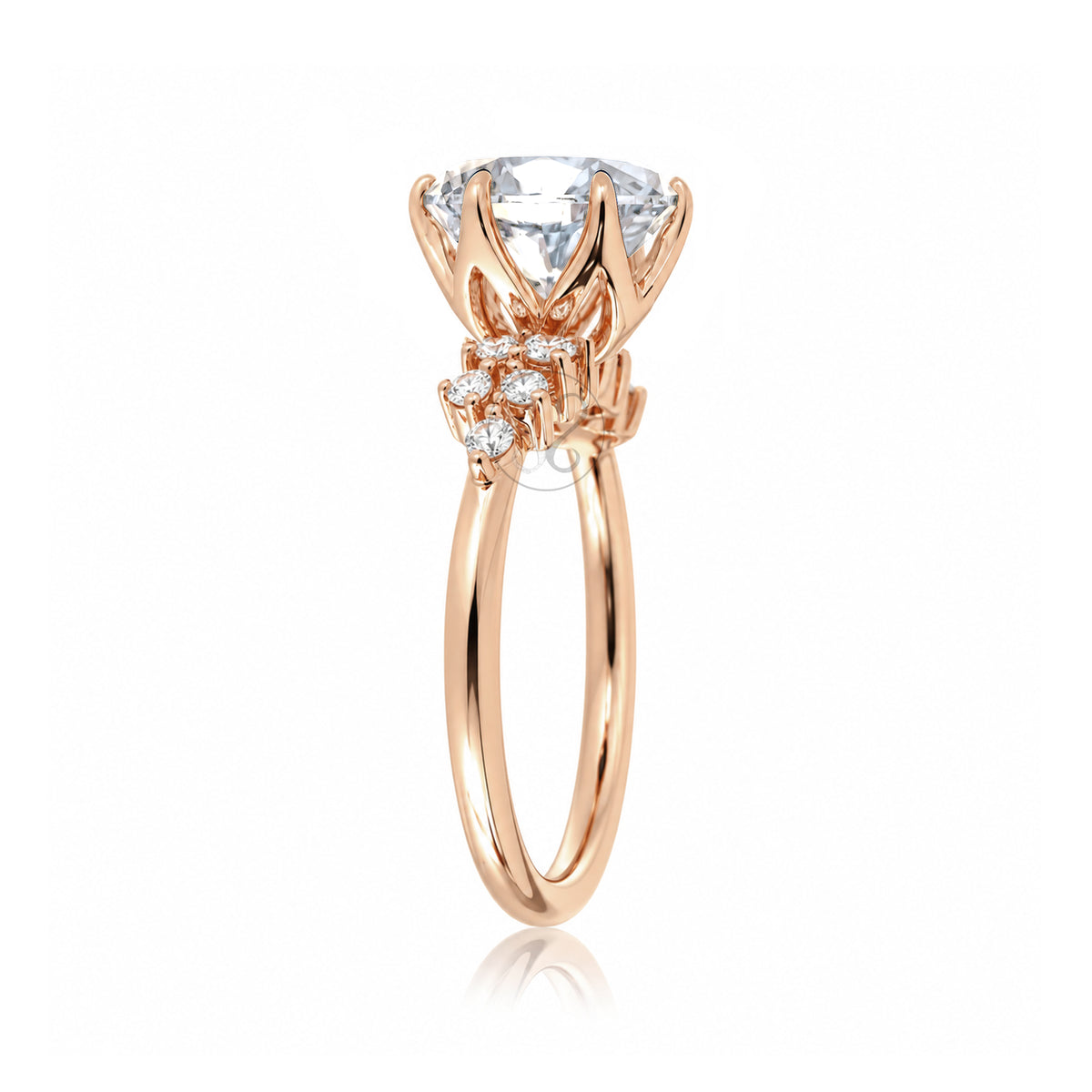 The Stella Round Diamond Ring