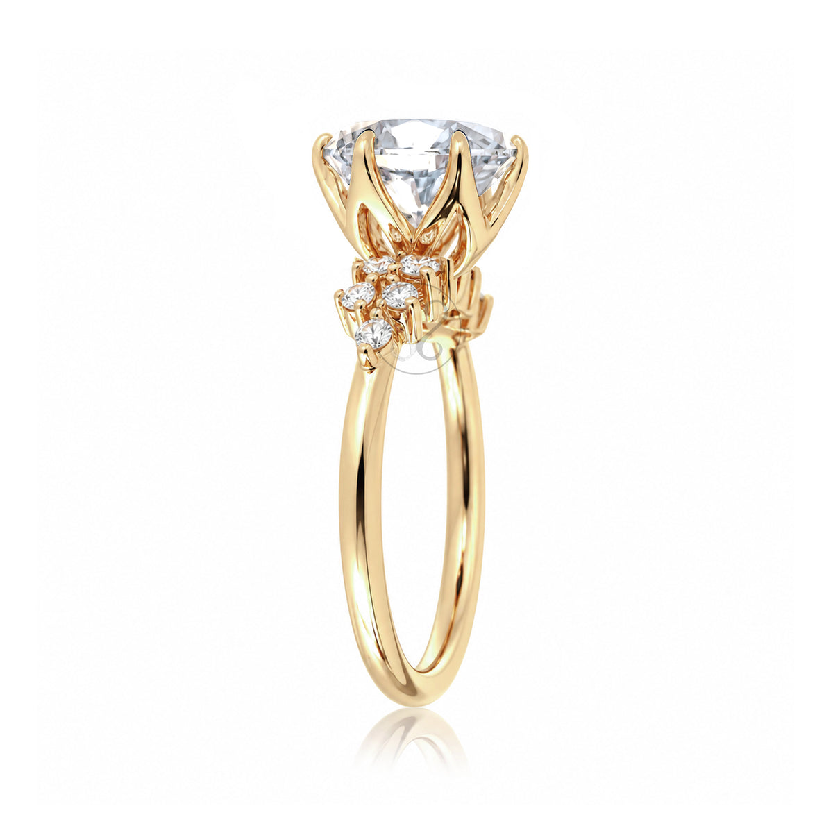 The Stella Round Diamond Ring