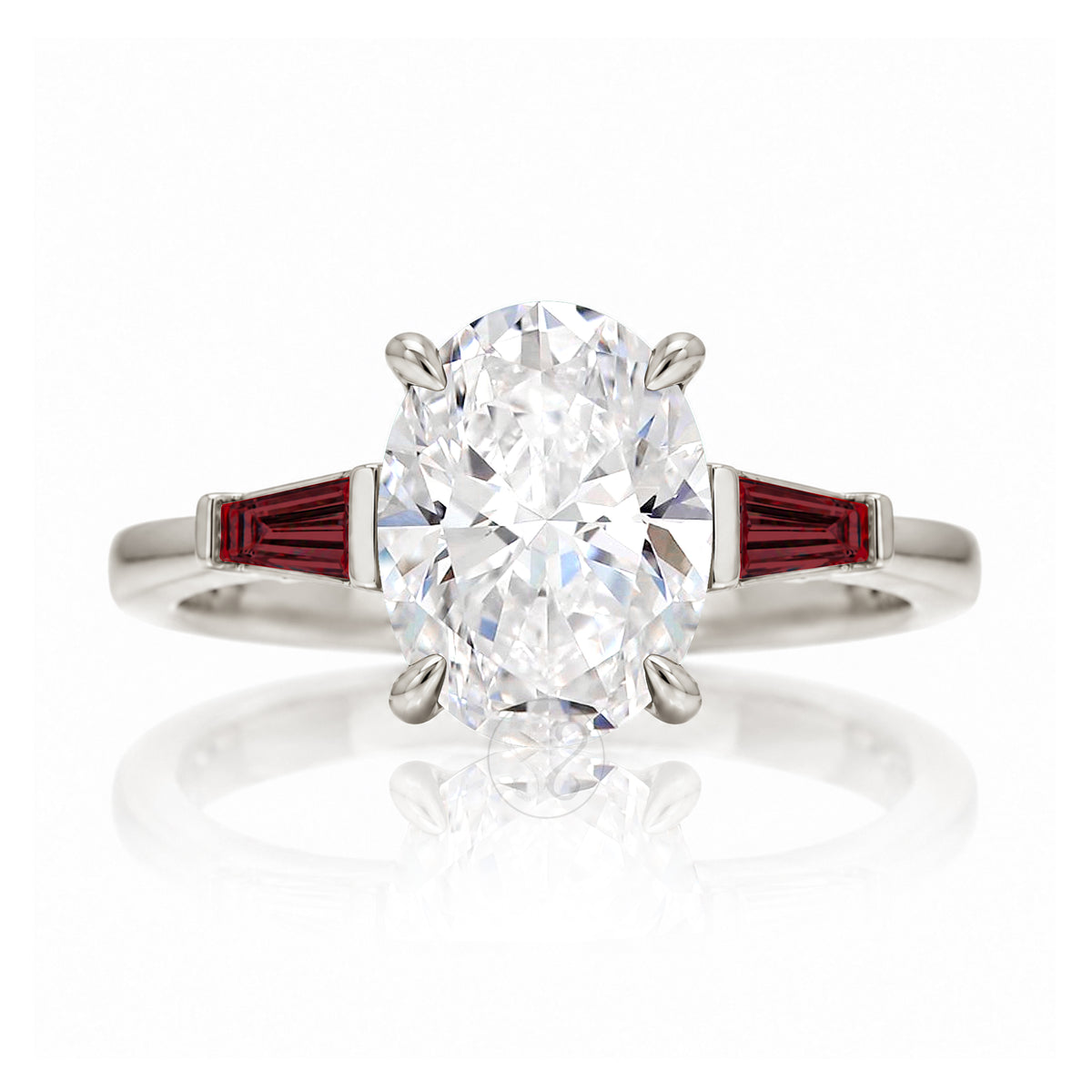 The Alice Oval Diamond Ring (Lab-Grown)
