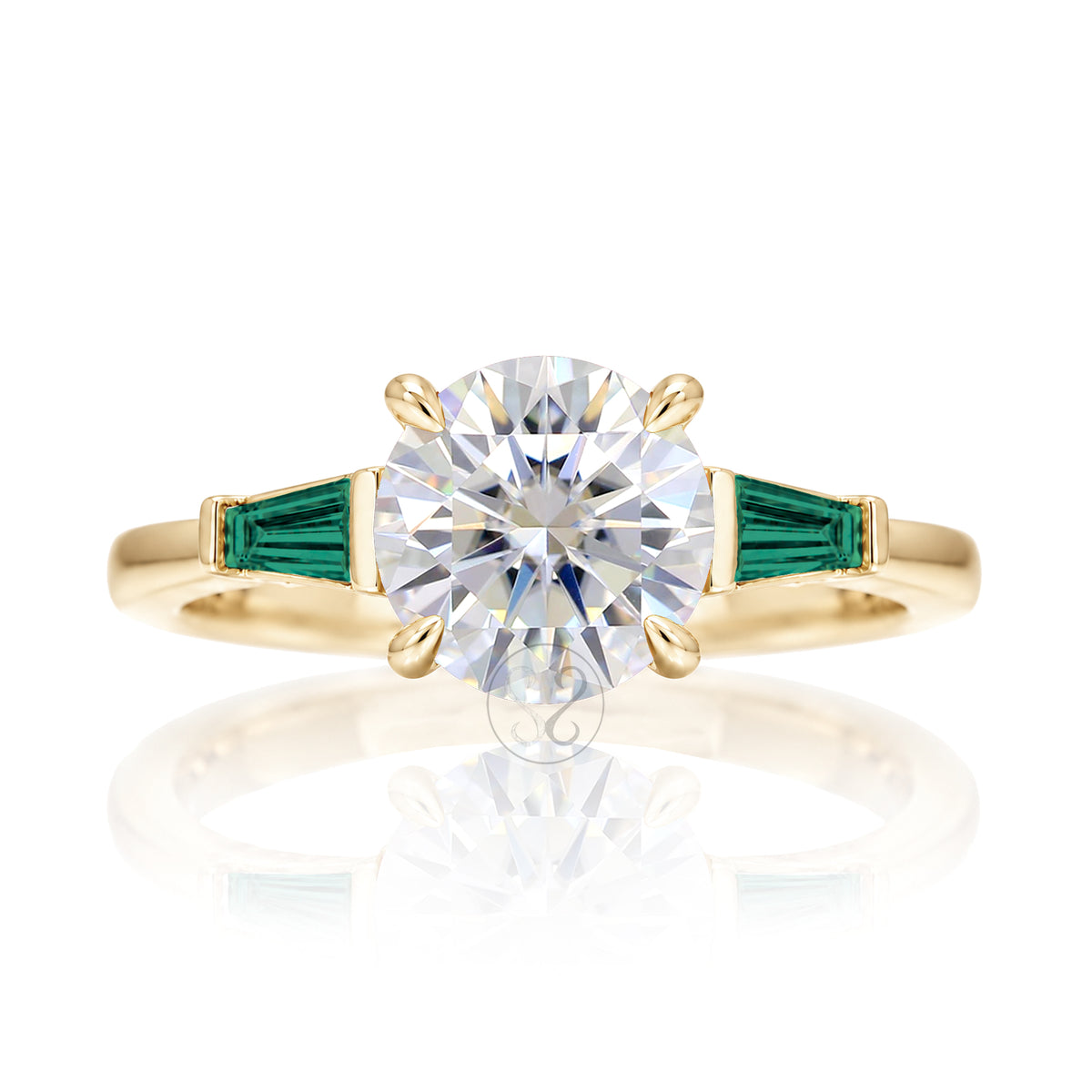 The Alice Round Diamond Ring (lab-Grown)