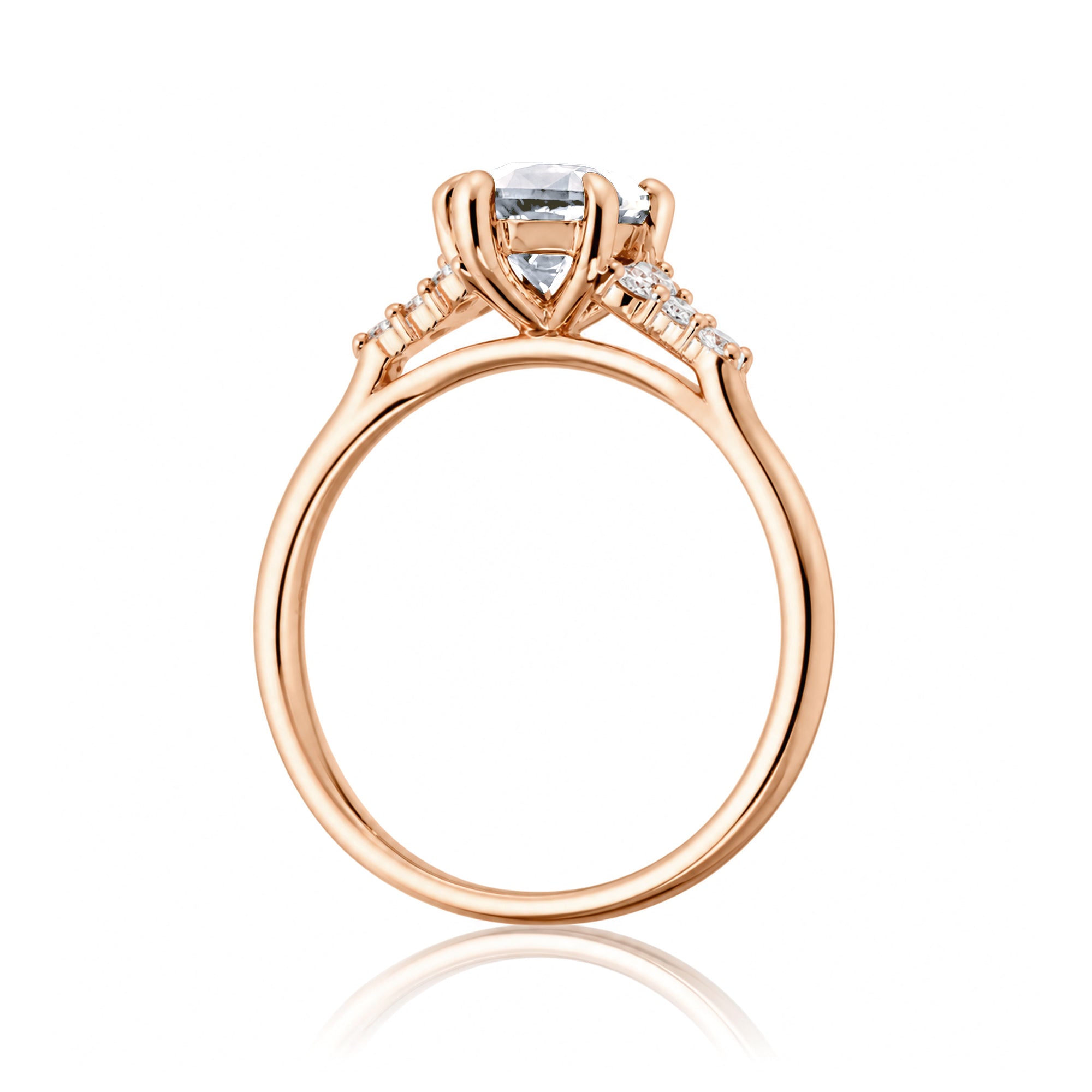The Chloe Marquise Cut Moissanite Ring