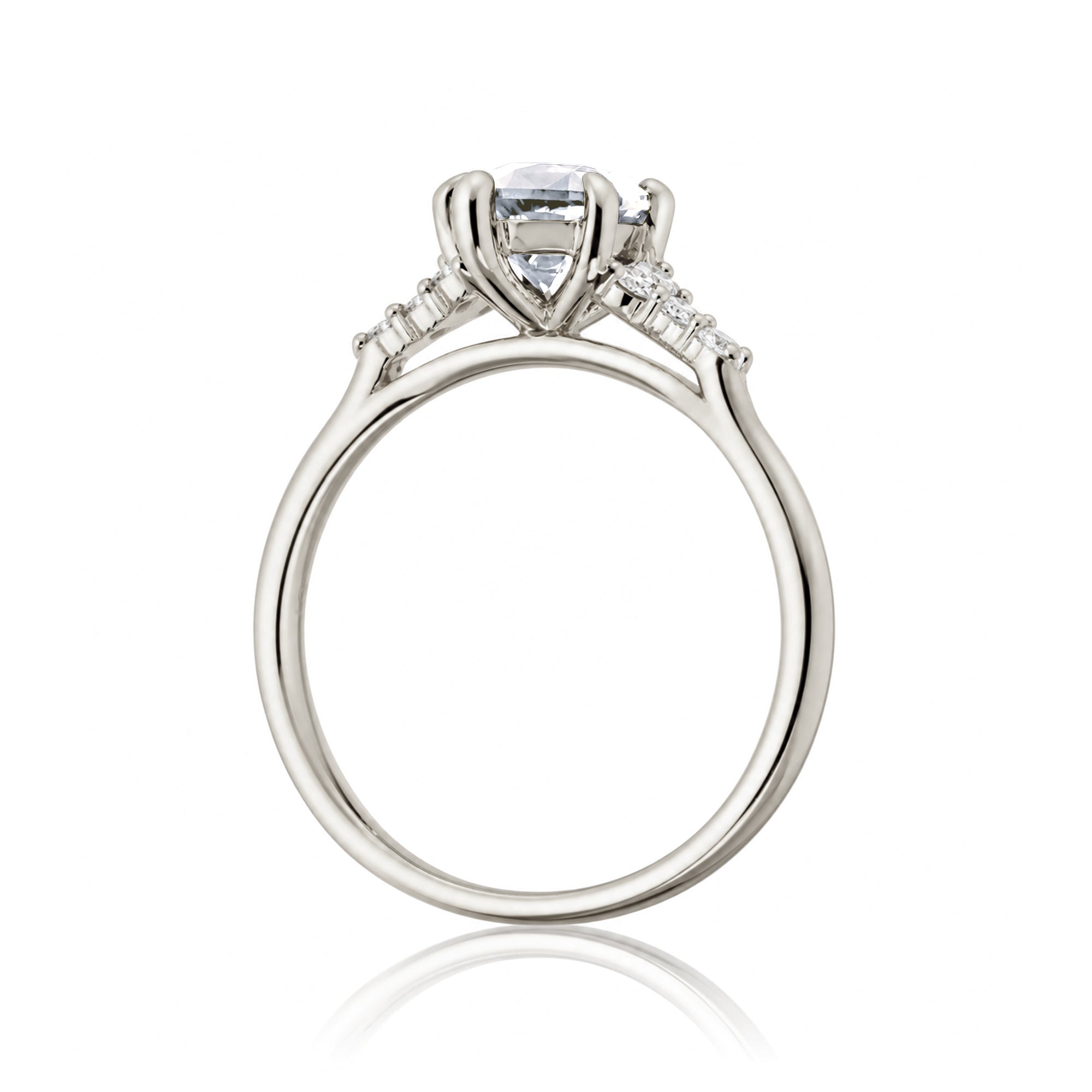 The Chloe Marquise Cut Moissanite Ring