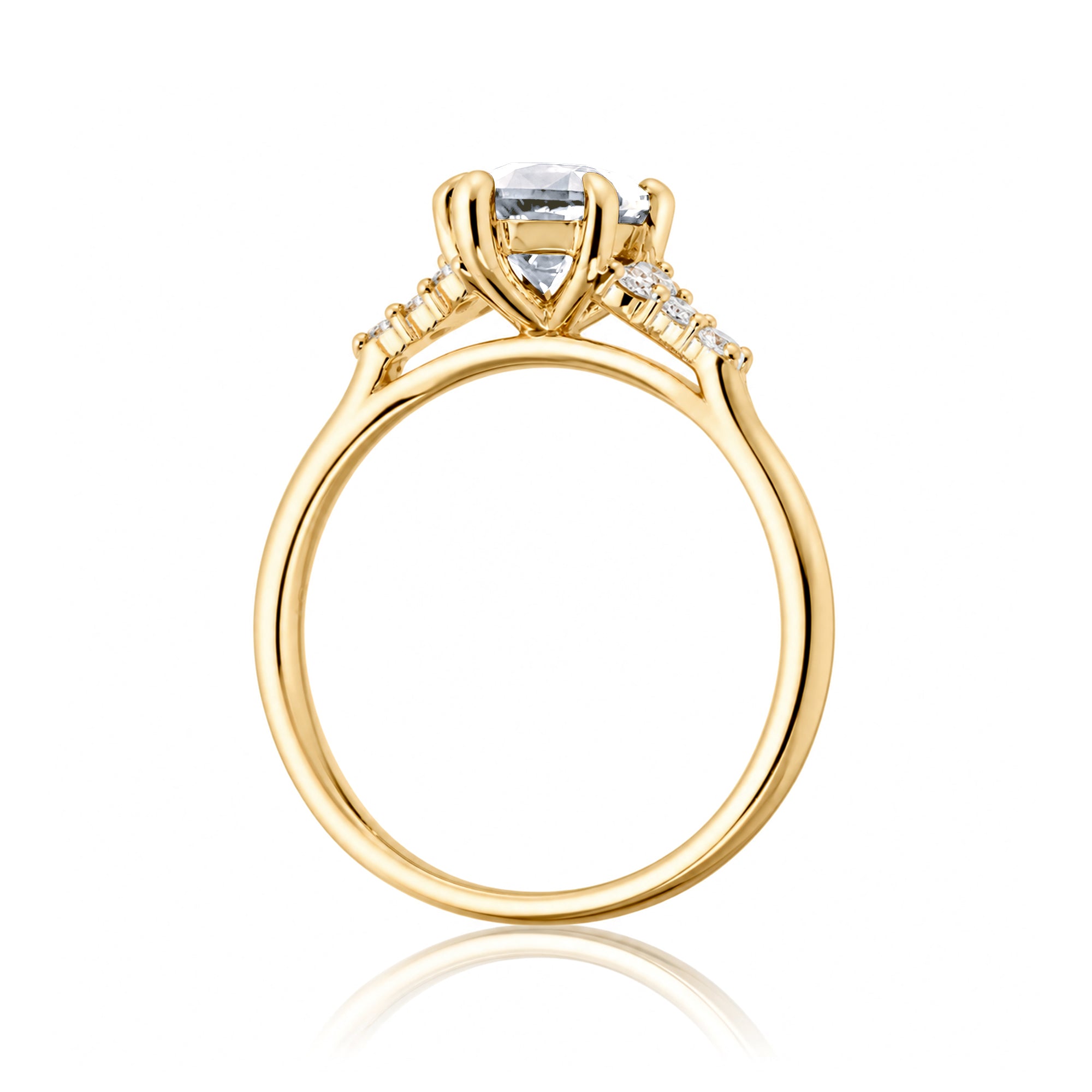 The Chloe Marquise Cut Moissanite Ring