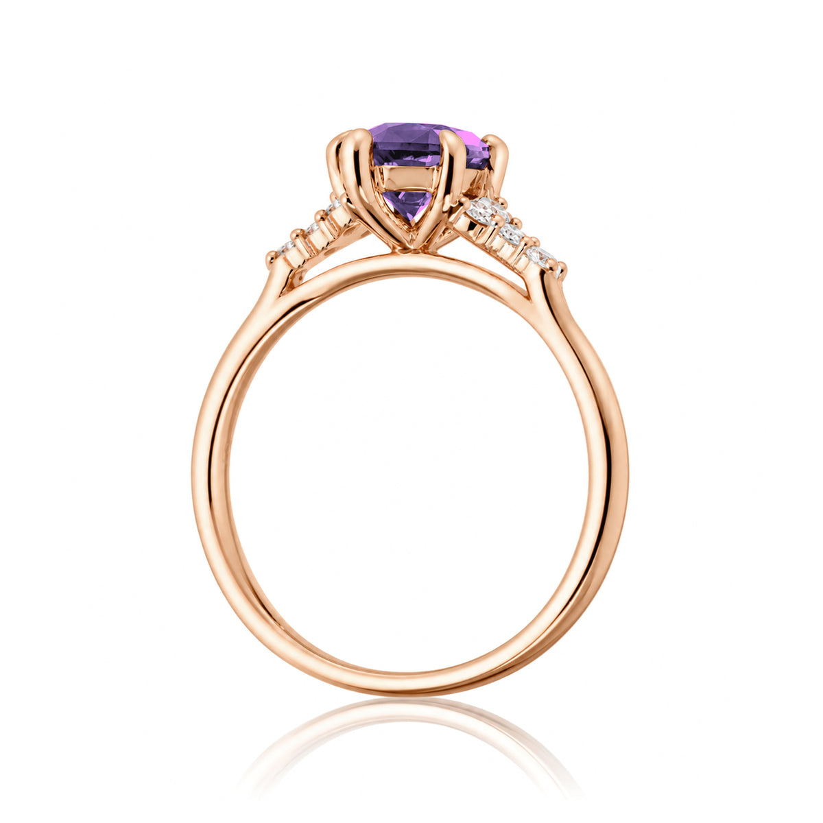 The Chloe Marquise Amethyst Ring